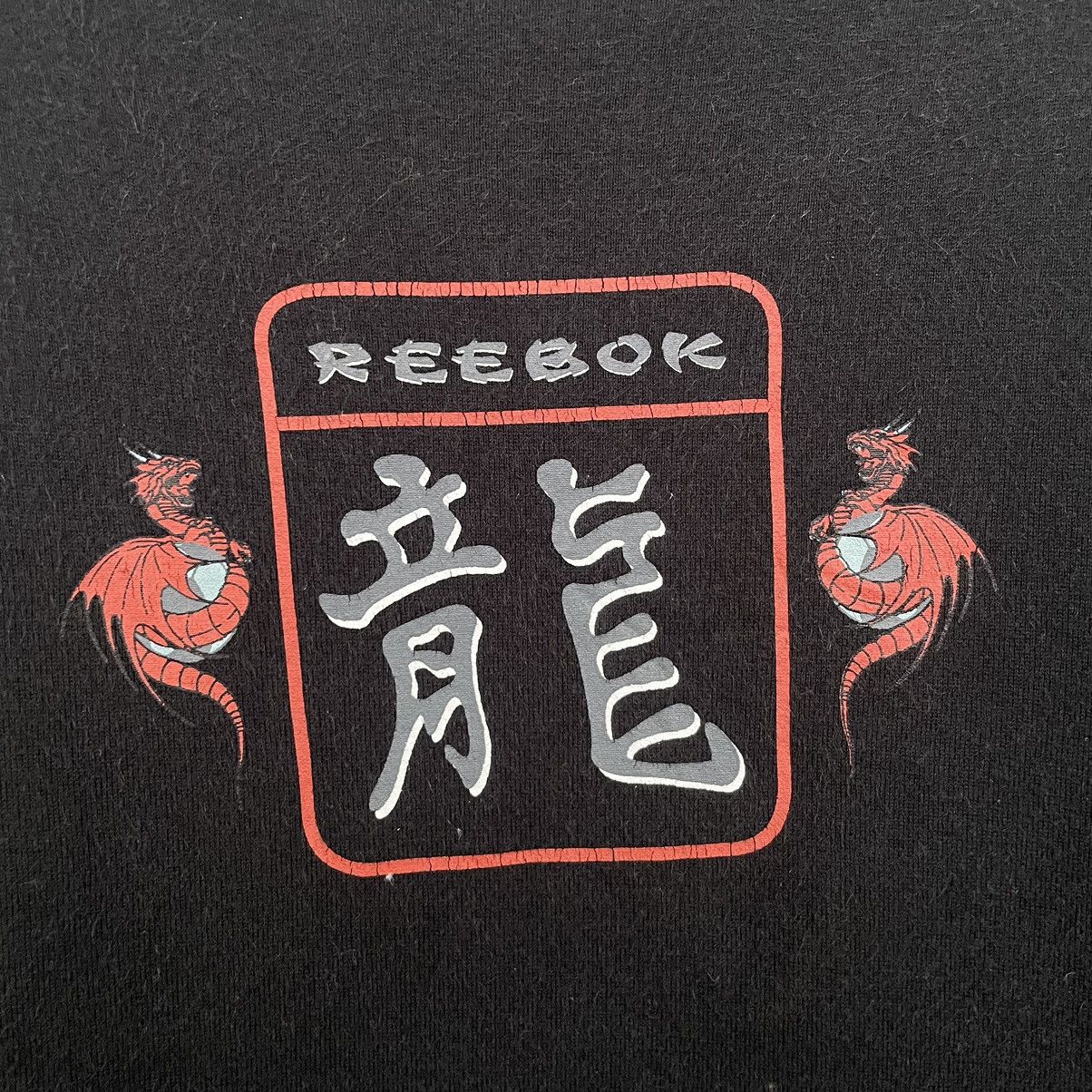 Reebok × Vintage 2000s Reebok Dragon Stussy Style T Shirt Size US M / EU 48-50 / 2 - 2 Thumbnail