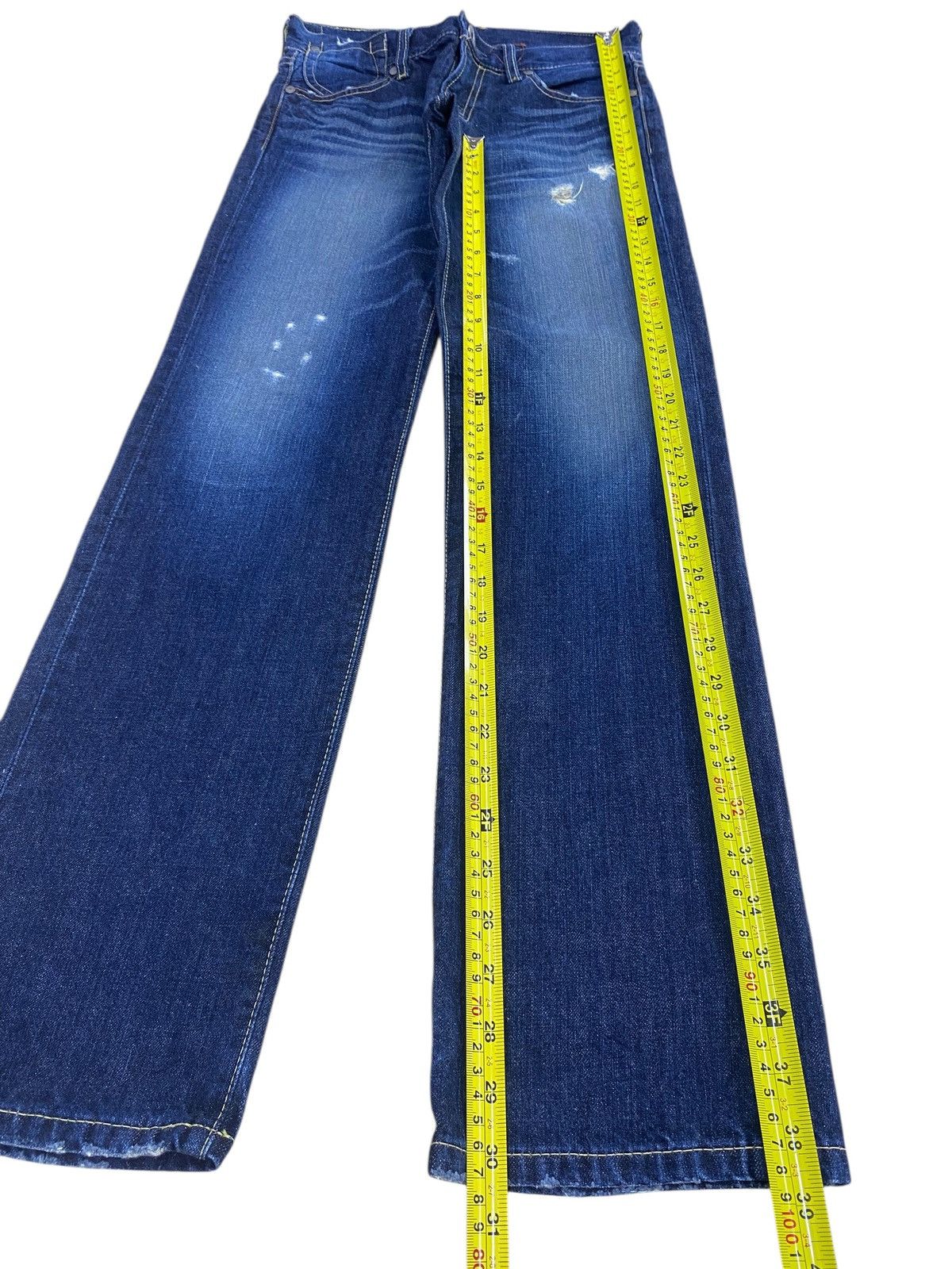 Levi's Levi’s Faded Dark Wash Style Ripped Jeans Size US 27 - 8 Thumbnail