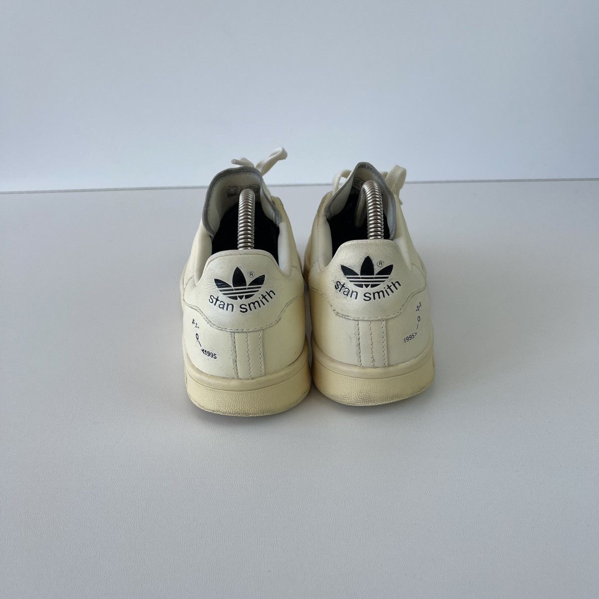 Adidas × Raf Simons Adidas by RAF Simon’s Stan Smith Shoes Cream White F34256 Size US 7.5 / EU 40-41 - 5 Thumbnail