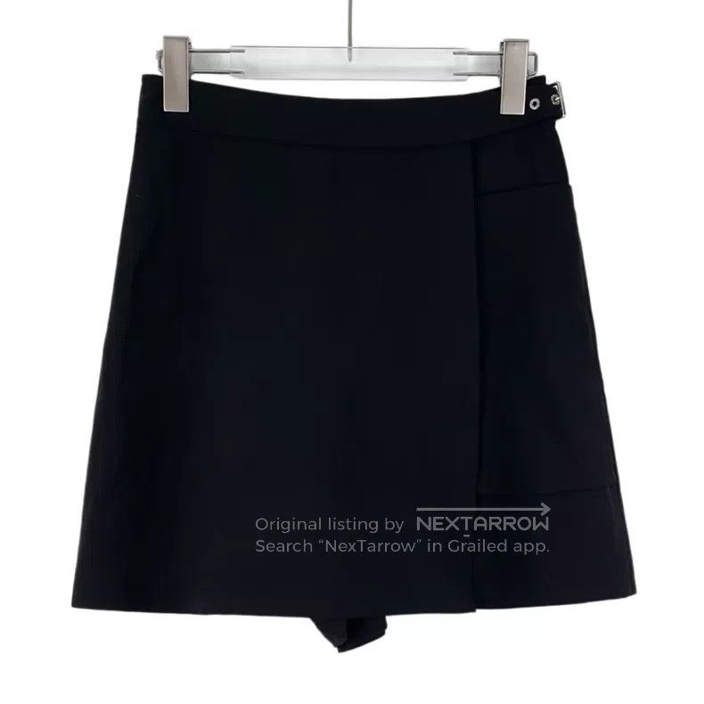 Hermes Hermes Black Belt Buckle Casual Shorts Size 24" / US 00 / IT 34 - 1 Thumbnail