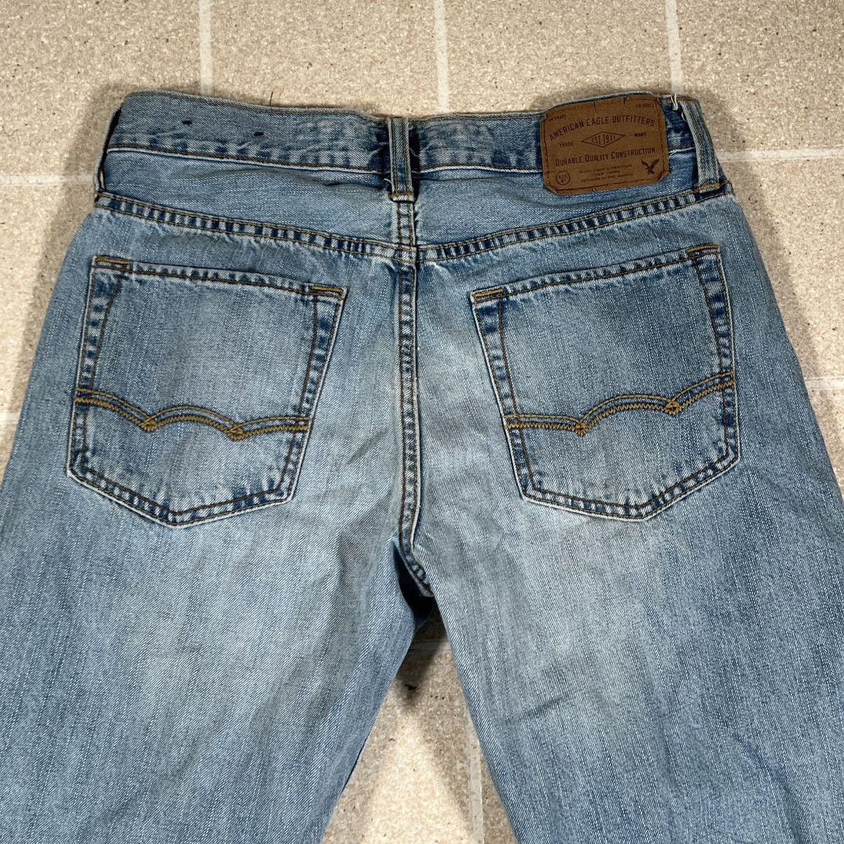 American Eagle Outfitters American Eagle Outfitters Bootcut Jeans 28x30 Light Wash Size US 28 / EU 44 - 2 Thumbnail