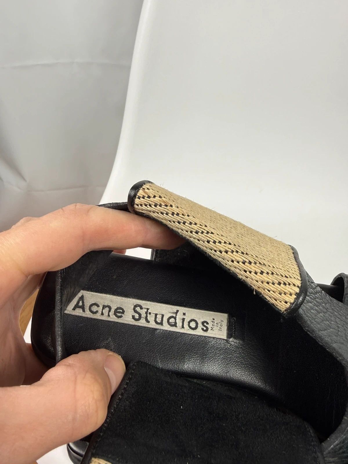 Acne Studios Acne Studios Fera Sandals Square Toe size 39 Size US 9 / IT 39 - 10 Thumbnail