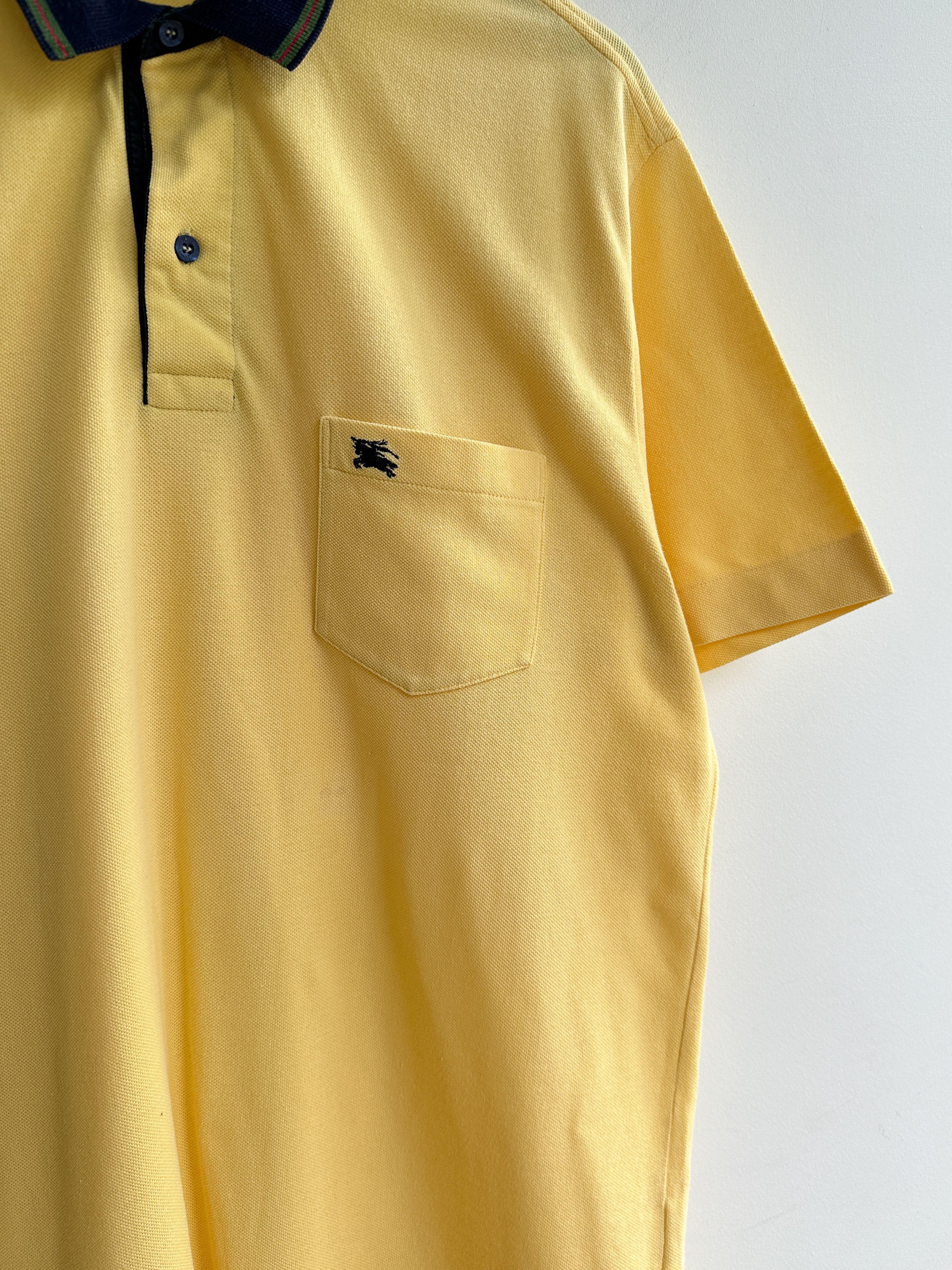 Burberry Vintage Burberrys Polo Shirt Size US XL / EU 56 / 4 - 3 Thumbnail