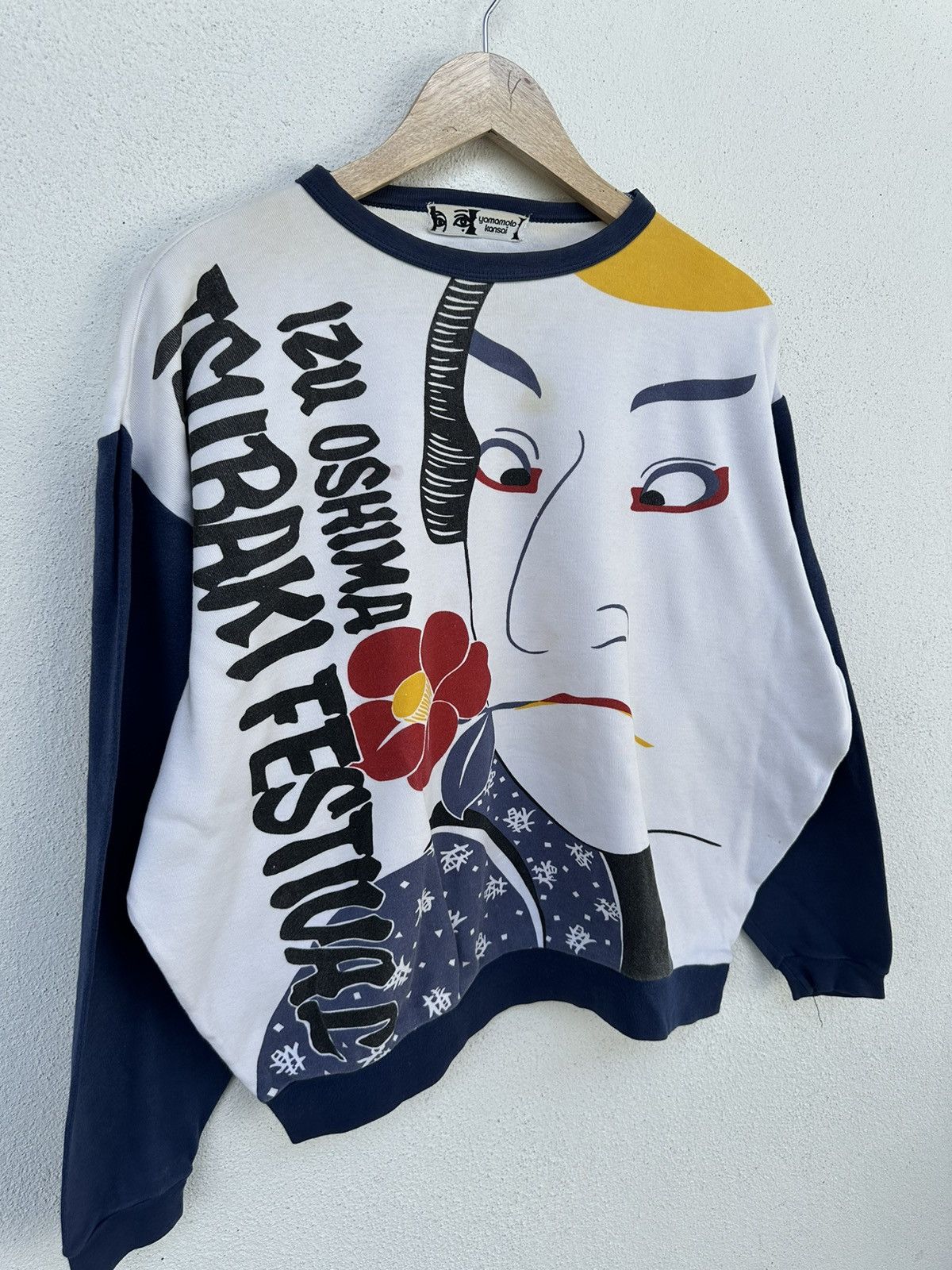 Kansai Yamamoto × Vintage Vintage 1980’s Kansai Yamamoto Tsubaki Festival Izu Osima Size US L / EU 52-54 / 3 - 4 Thumbnail