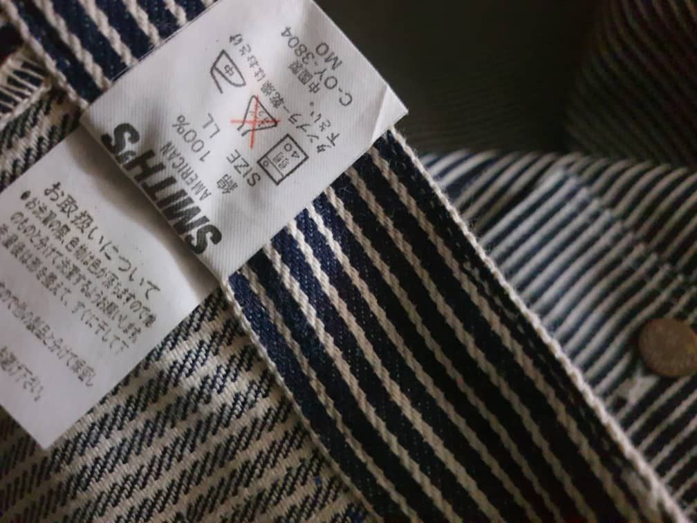 Smith's American 💥Hickory stripe Smith Japanese style Bush pant Size US 33 - 4 Thumbnail
