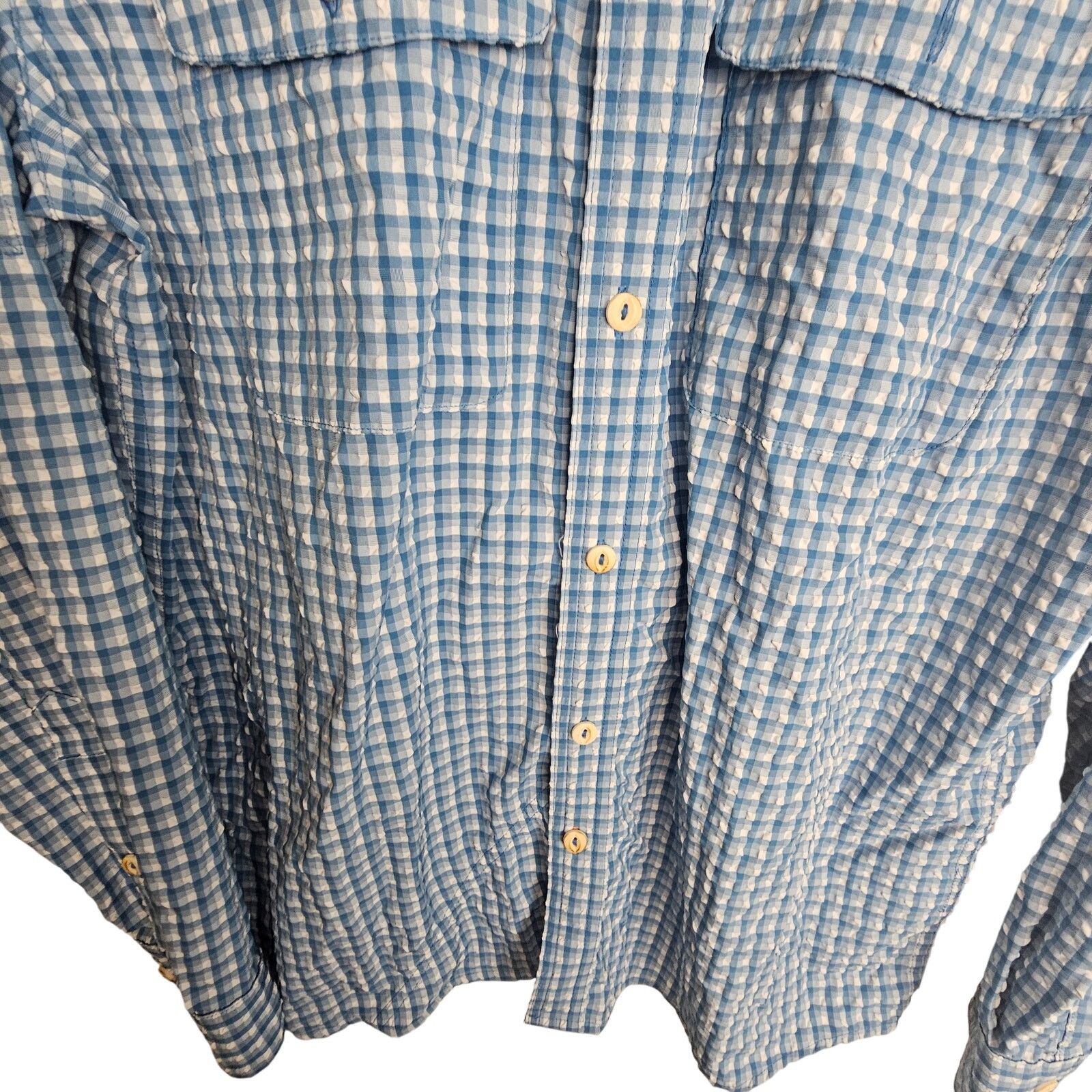 Orvis Orvis Mens Seersuck Fly Fishing Shirt Sz M Gorpcore Outdoor Size US M / EU 48-50 / 2 - 3 Thumbnail