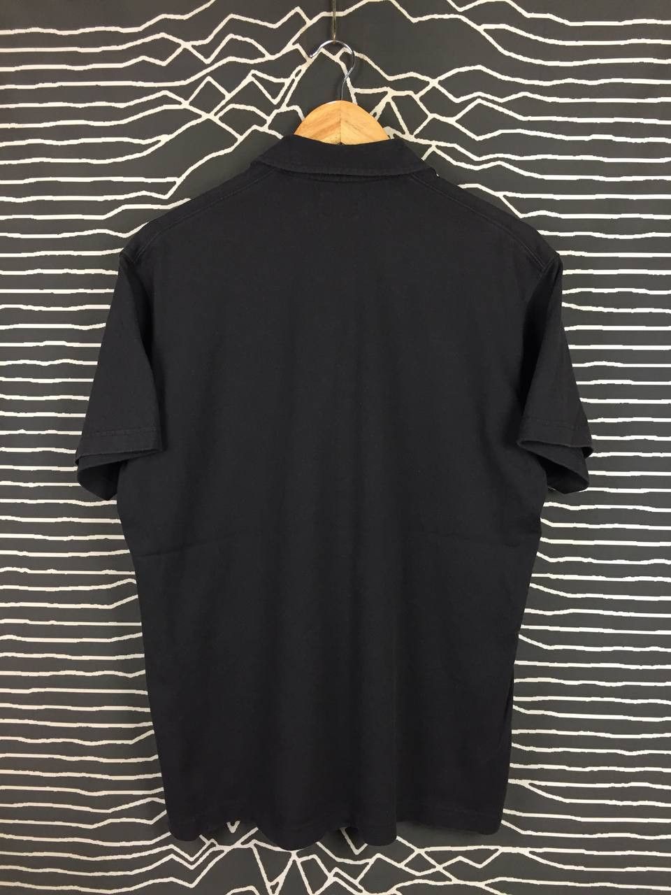 Engineered Garments Engineered Garments x Uniqlo Solid Black Collar Polo Tee Size US M / EU 48-50 / 2 - 7 Thumbnail