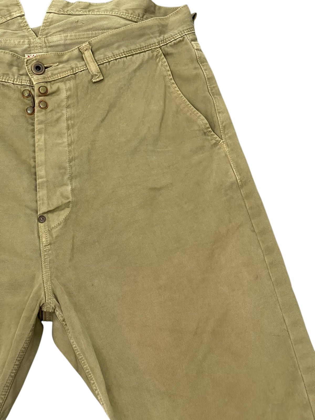 Kapital Large Back Pocket Kapital Cropped Pant 1🟦3 Size US 35 - 11 Thumbnail