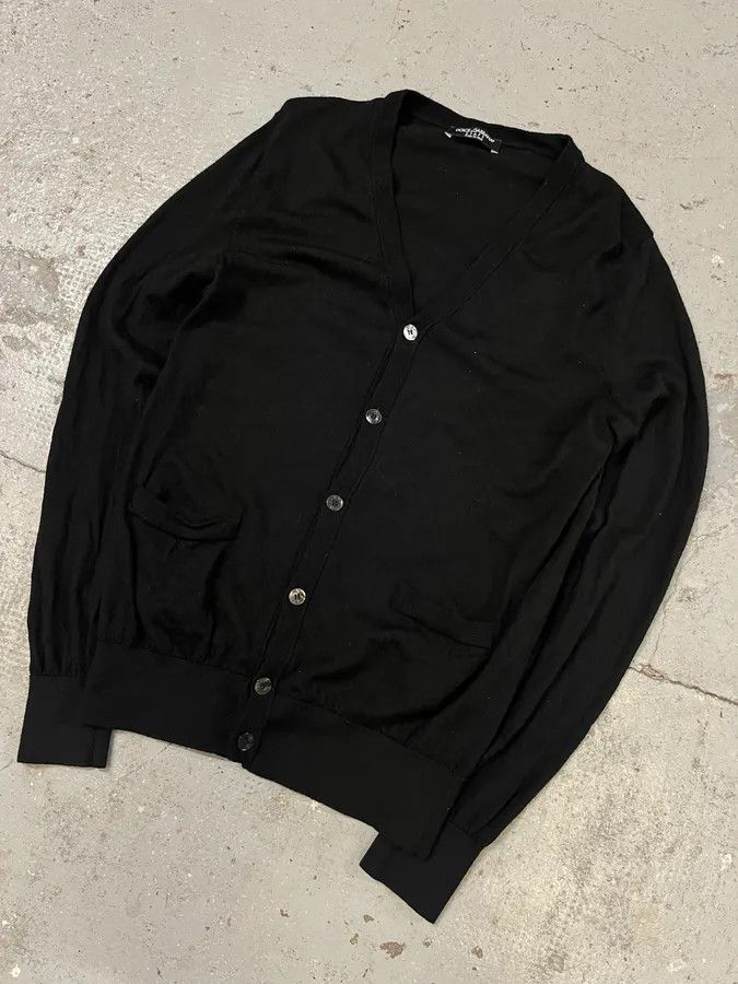 Dolce & Gabbana Dolce & Gabbana Minimalist Black Cardigan Size US S / EU 44-46 / 1 - 4 Thumbnail