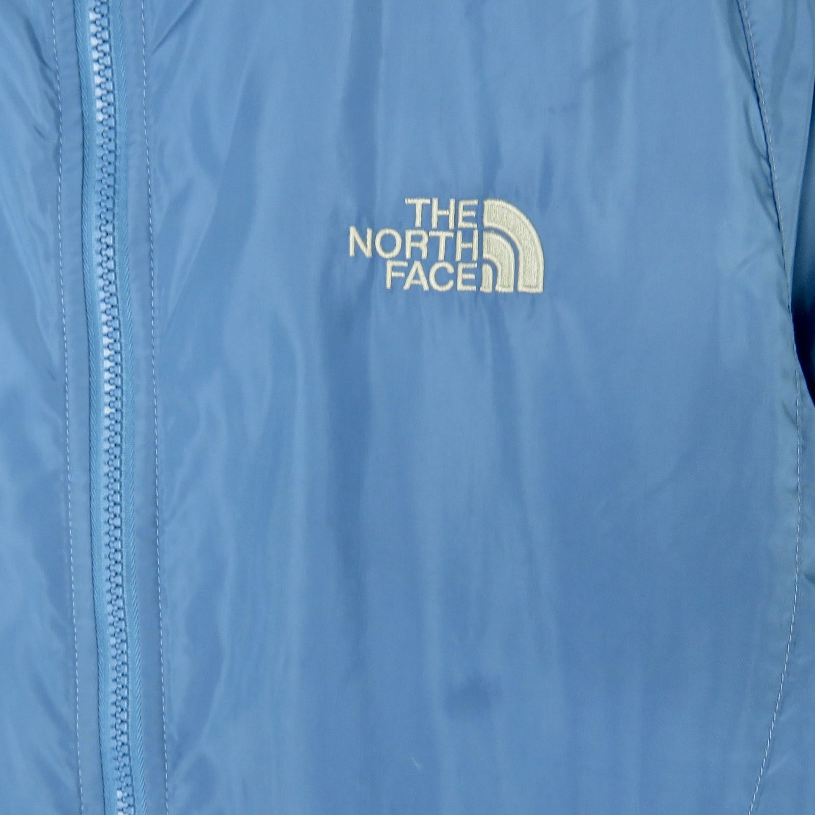 The North Face The North Face Blue Lightweight Zipper Windbreaker Jacket Size S / US 4 / IT 40 - 3 Thumbnail