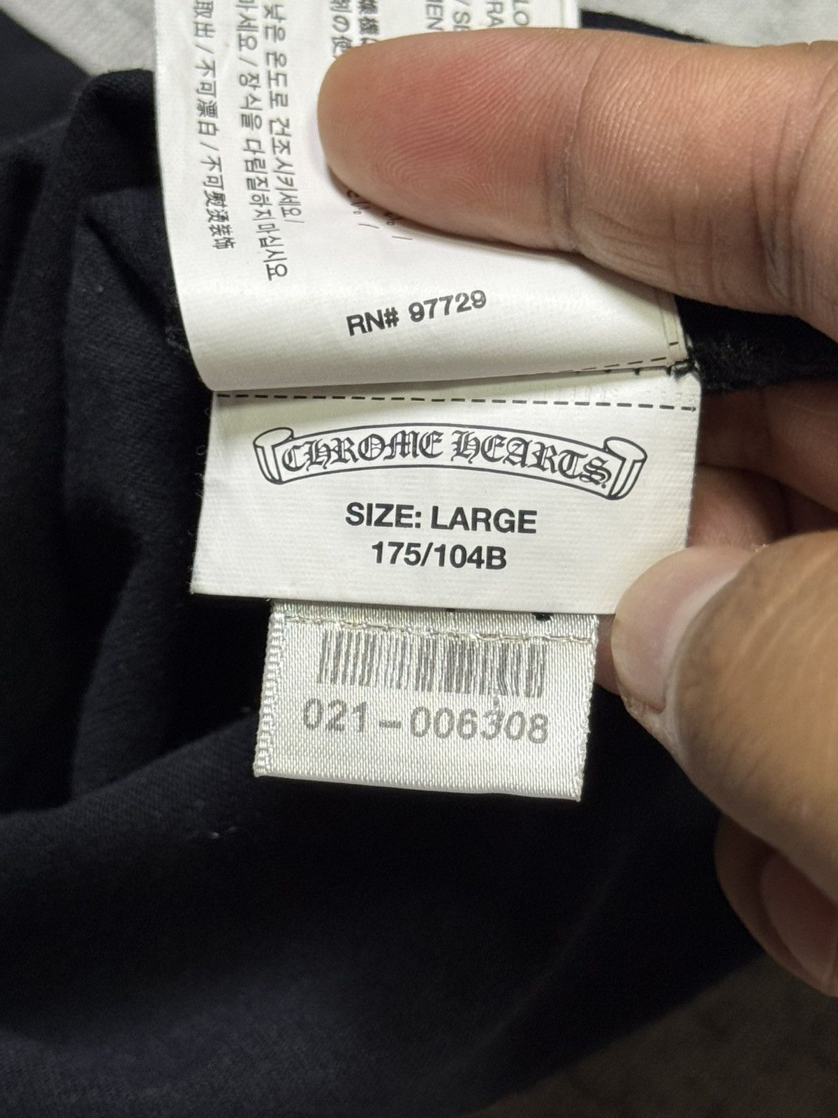 Chrome Hearts Chrome Hearts - Scroll Tee Size US L / EU 52-54 / 3 - 12 Thumbnail