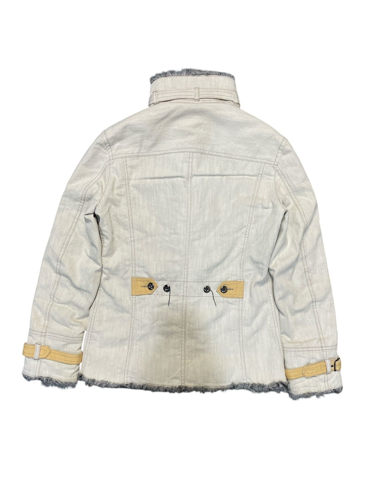 Japanese Nicole Hideaways Fur Bondage Jacket Punk