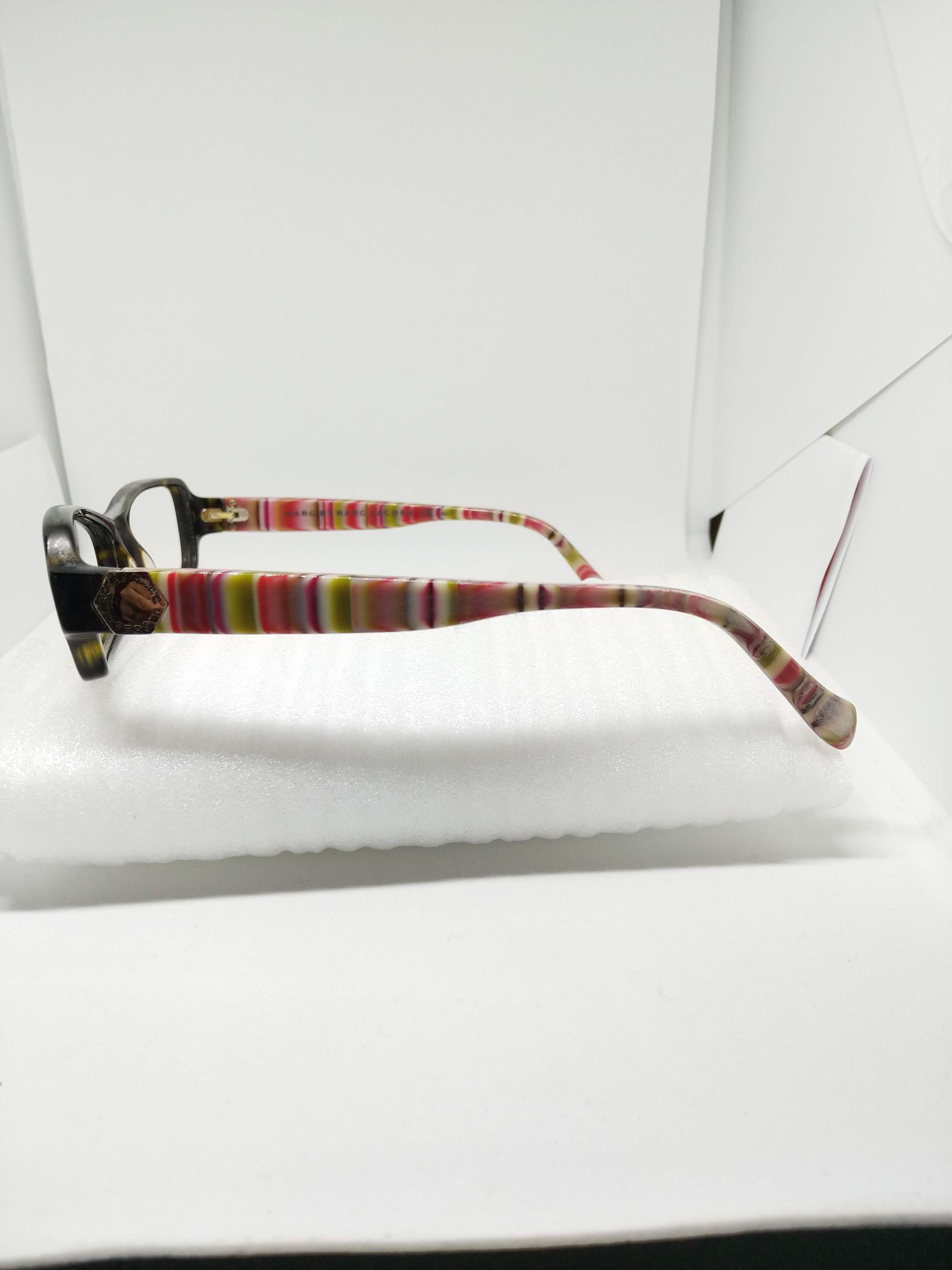 Marc by Marc Jacobs MMJ 506 0V0Z Havana Striped Eyeglasses Frames Size ONE SIZE - 8 Thumbnail