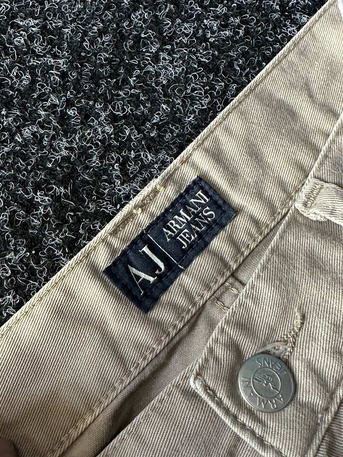Armani × Vintage 🤎Vintage 00s Armani Jeans Italy denim pants RARE Size US 34 / EU 50 - 5 Thumbnail