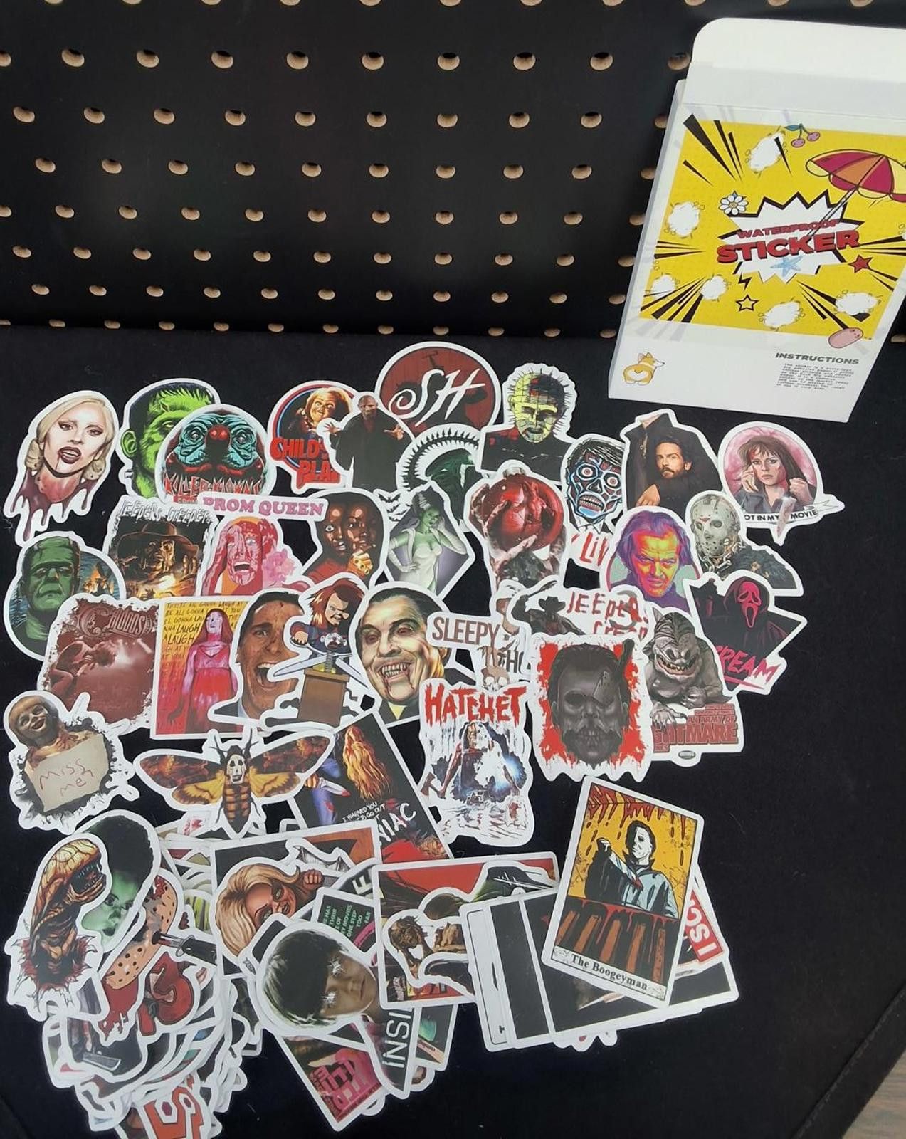 Genetic Manipulation Shinichiro Kuriya 100 pc Waterproof Horror Theme Stickers Size ONE SIZE - 1 Thumbnail