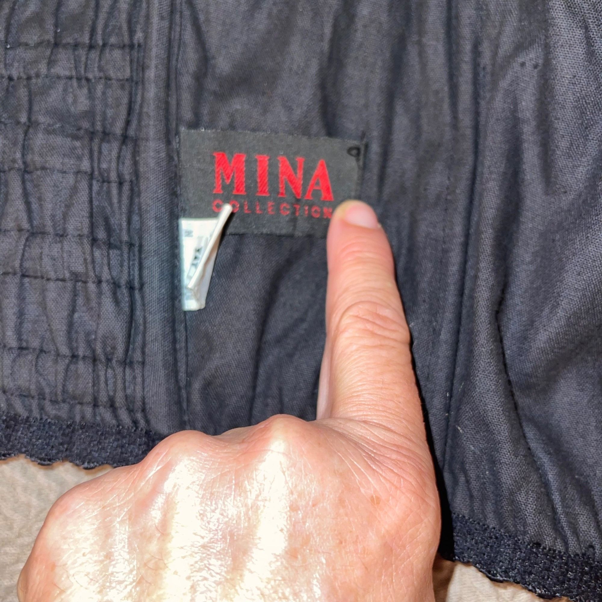 Other Mina Collection Womens Top Size Medium Black Size M / US 6-8 / IT 42-44 - 5 Thumbnail