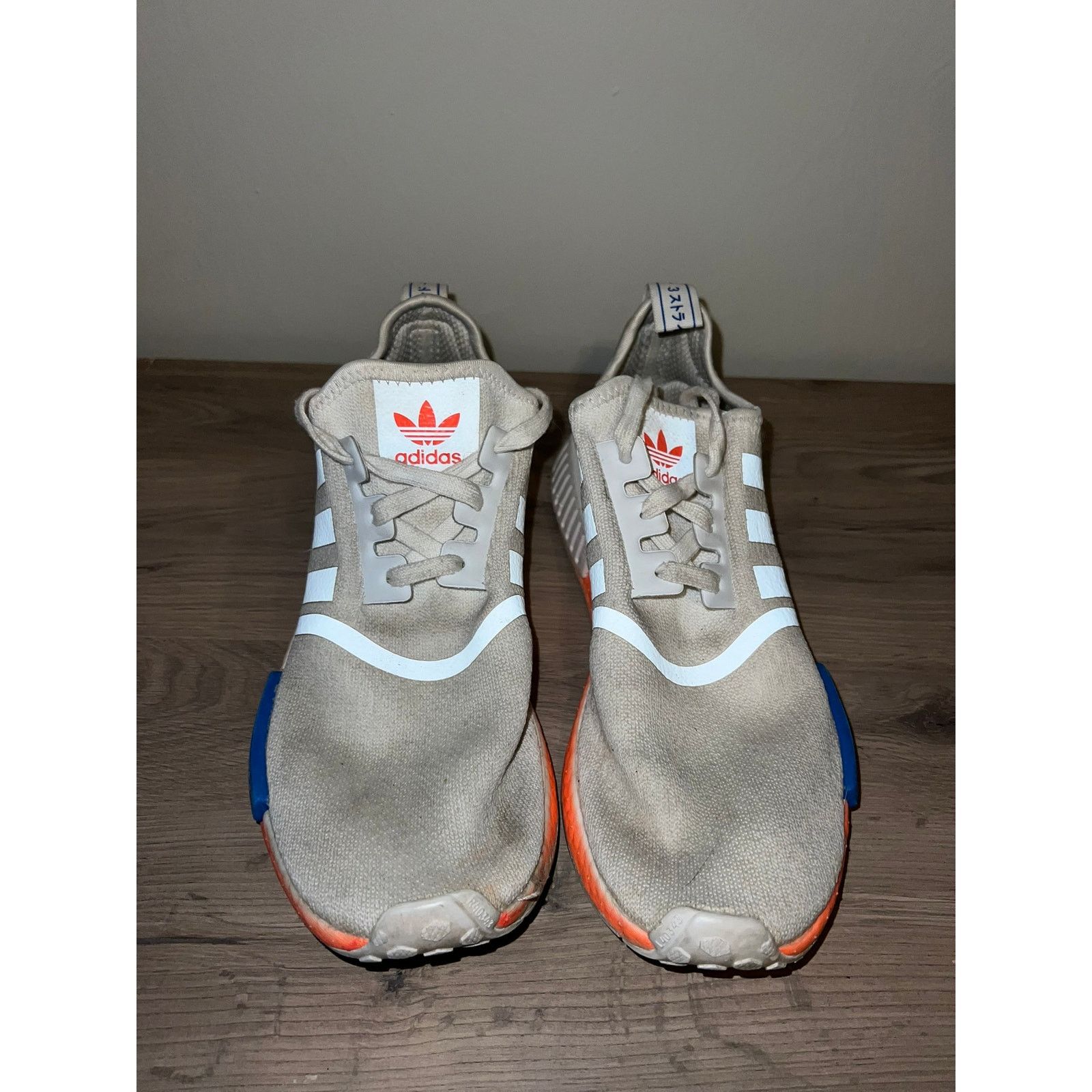 Adidas Adidas NMD R1 Graffiti White Signal Coral Shoes Sneakers 10 Size US 10 / EU 43 - 3 Thumbnail