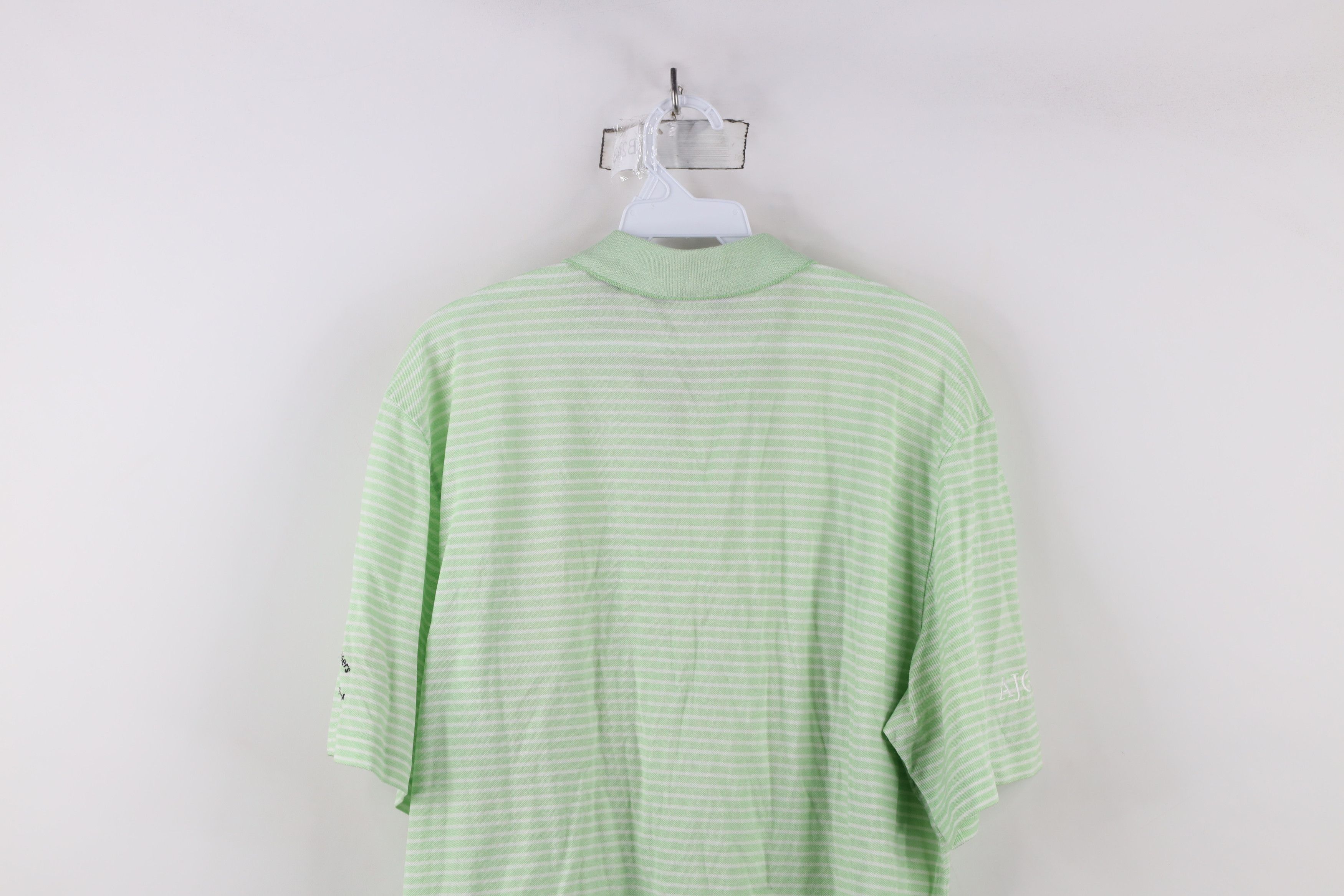 Ralph Lauren × Vintage Polo Golf Ralph Lauren Striped AJGA Bluegrass Junior Polo Size US L / EU 52-54 / 3 - 11 Thumbnail