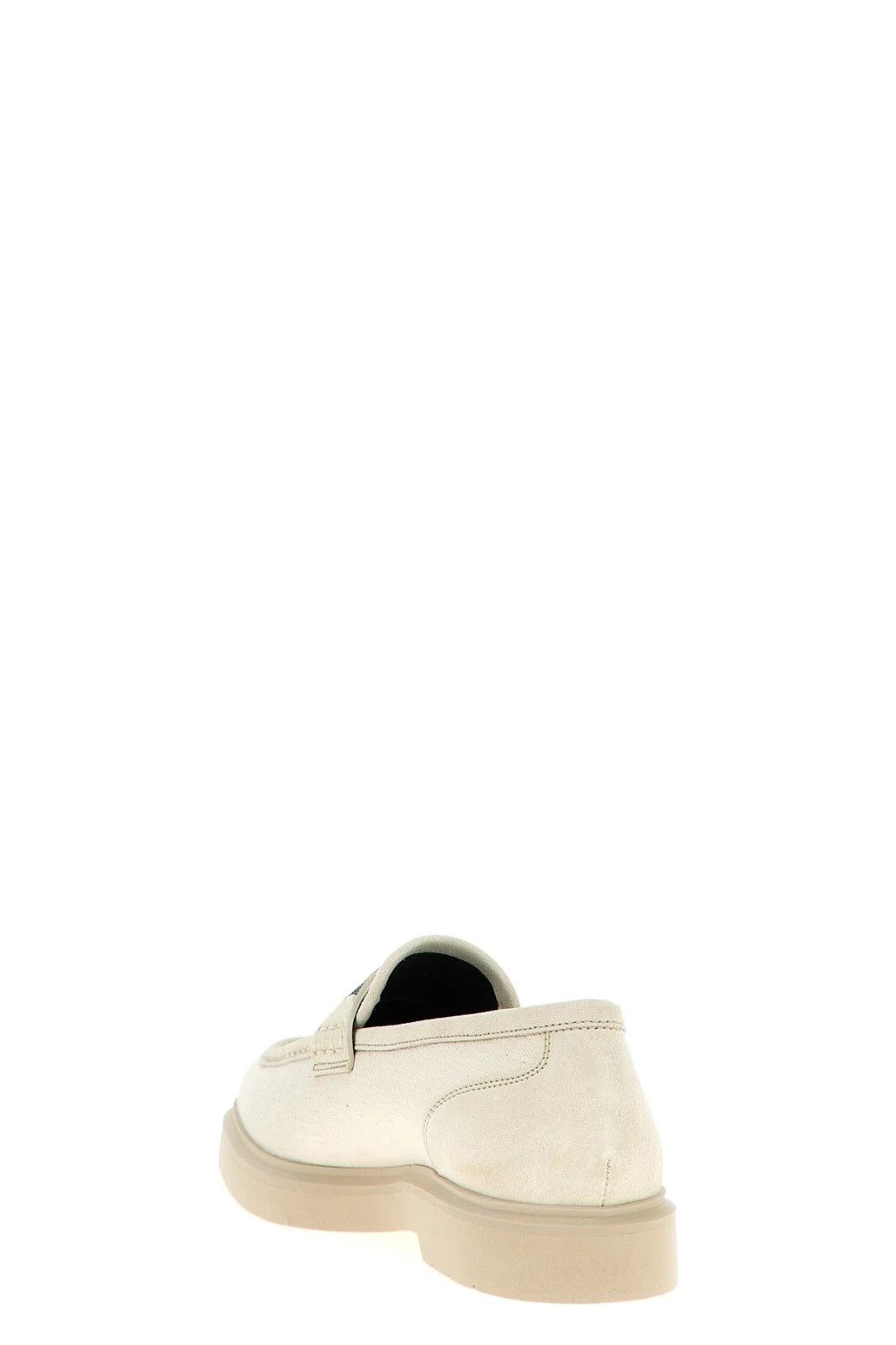 Brunello Cucinelli BRUNELLO CUCINELLI Beige Suede Loafers New & Authentic Size US 9.5 / IT 39.5 - 3 Thumbnail