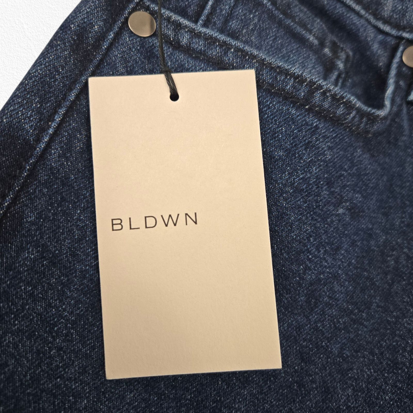 Other BLDWN Dark Wash Aura Cropped Ankle Skinny Jeans Size 24 Size 24" / US 00 / IT 34 - 4 Thumbnail