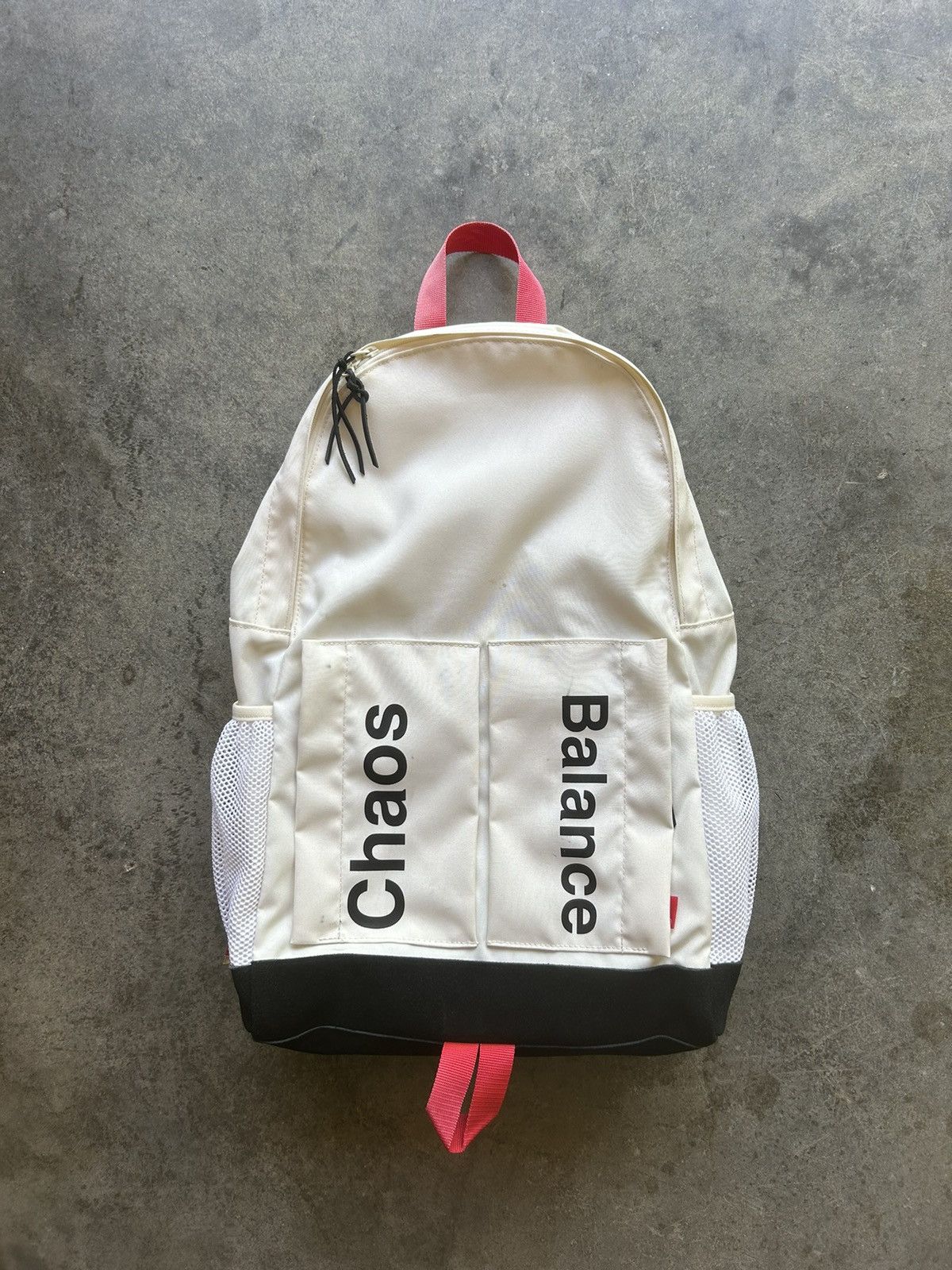 image of Undercover Chaos & Balance Backpack in White, Men's