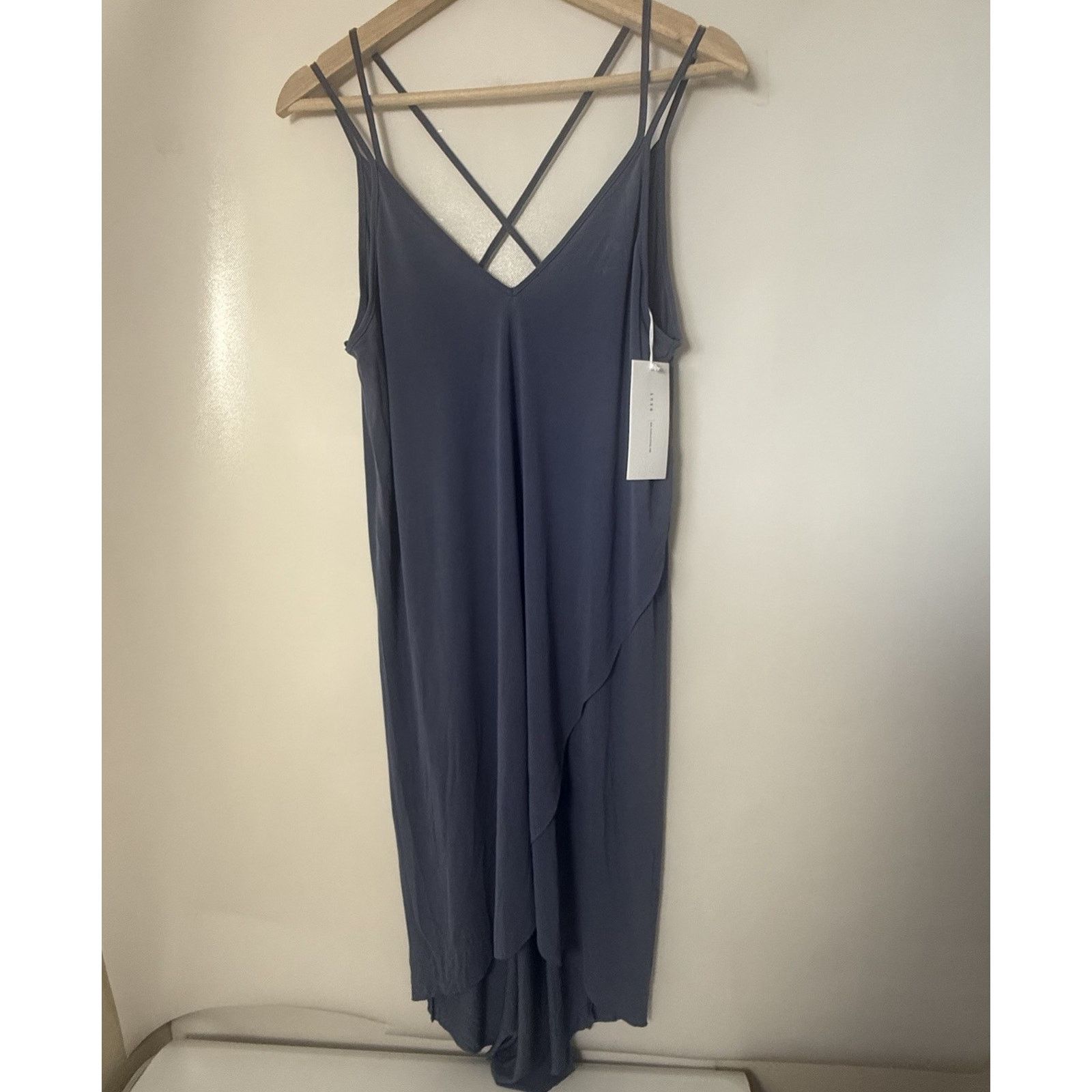 Other Lush Dress Blue Mood And Melody Modal Hi Low Slip Straps Size S / US 4 / IT 40 - 2 Thumbnail
