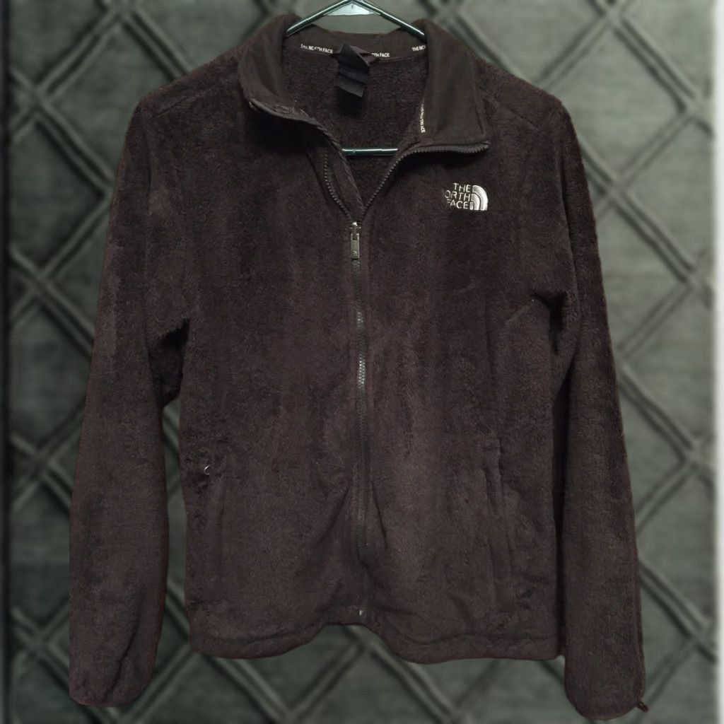 The North Face The North Face Women's Brown Full Zip Jacket Coat M Regular Wool? (No, use original materials) Size M / US 6-8 / IT 42-44 - 1 Thumbnail