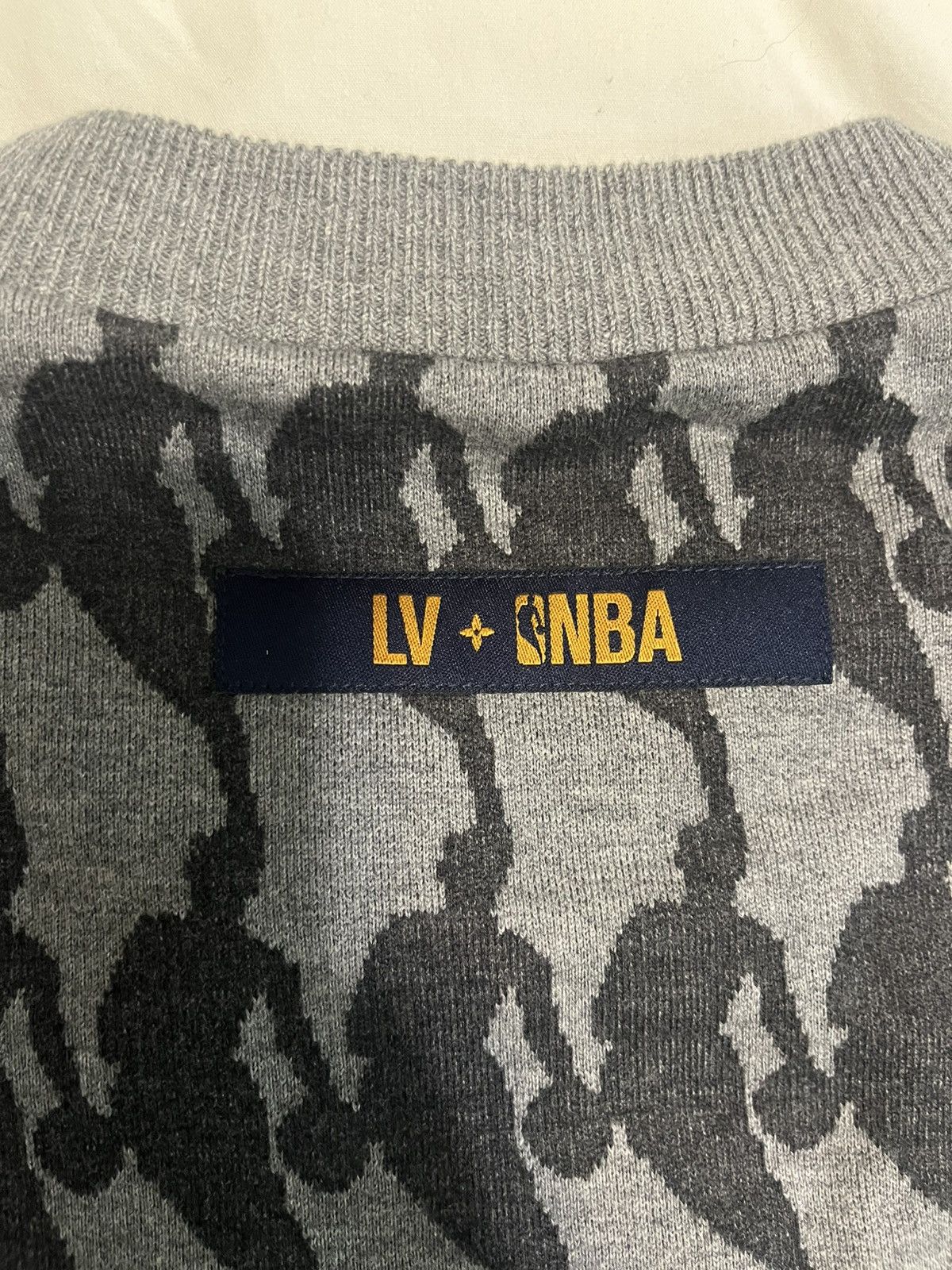 Louis Vuitton × NBA Louis Vuitton 21SS NBA Player Jacquard Sweater Mens Large Size US L / EU 52-54 / 3 - 3 Thumbnail