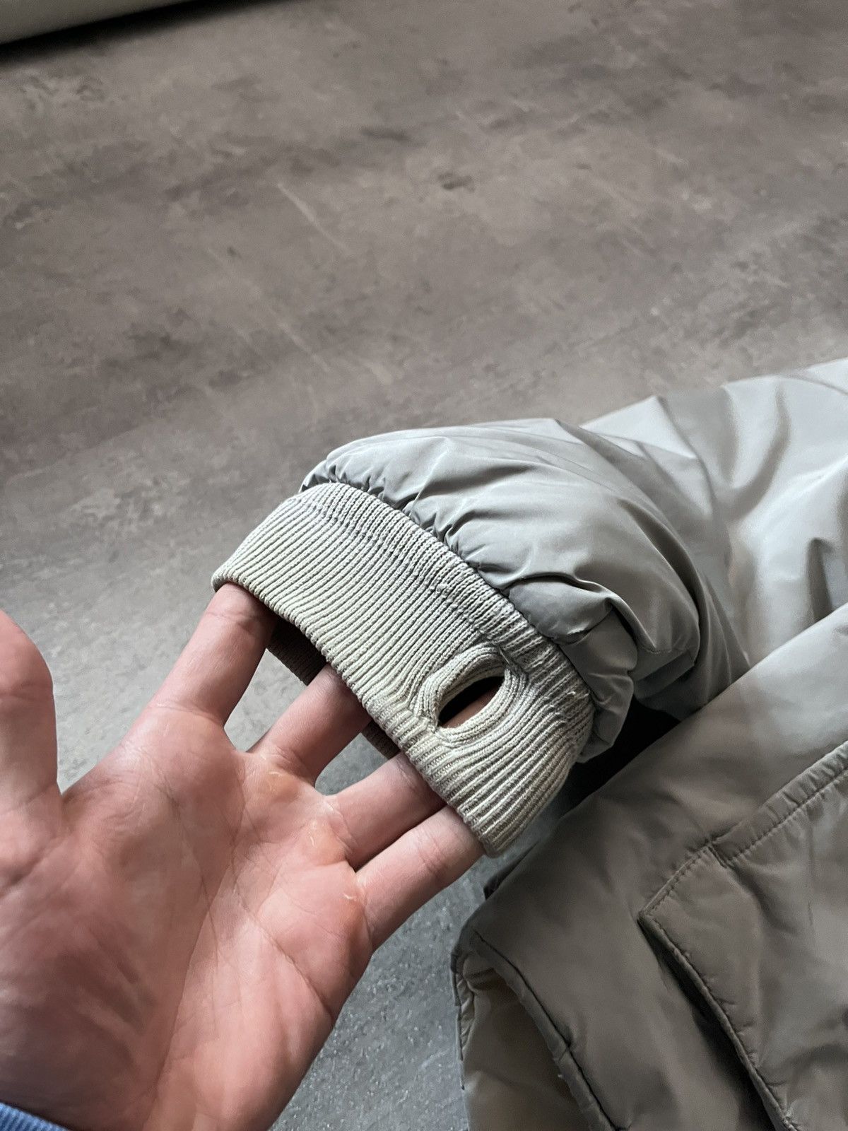 Our Legacy Our Legacy Silver Bullet puffer funnel jacket grey Size US M / EU 48-50 / 2 - 12 Thumbnail