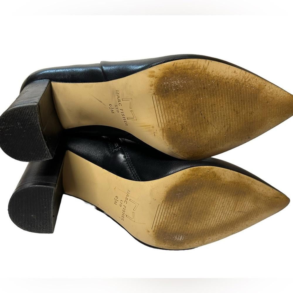 Designer Marc Fisher l Ulani Leather Booties 6.5 Size US 6.5 / IT 36.5 - 7 Thumbnail
