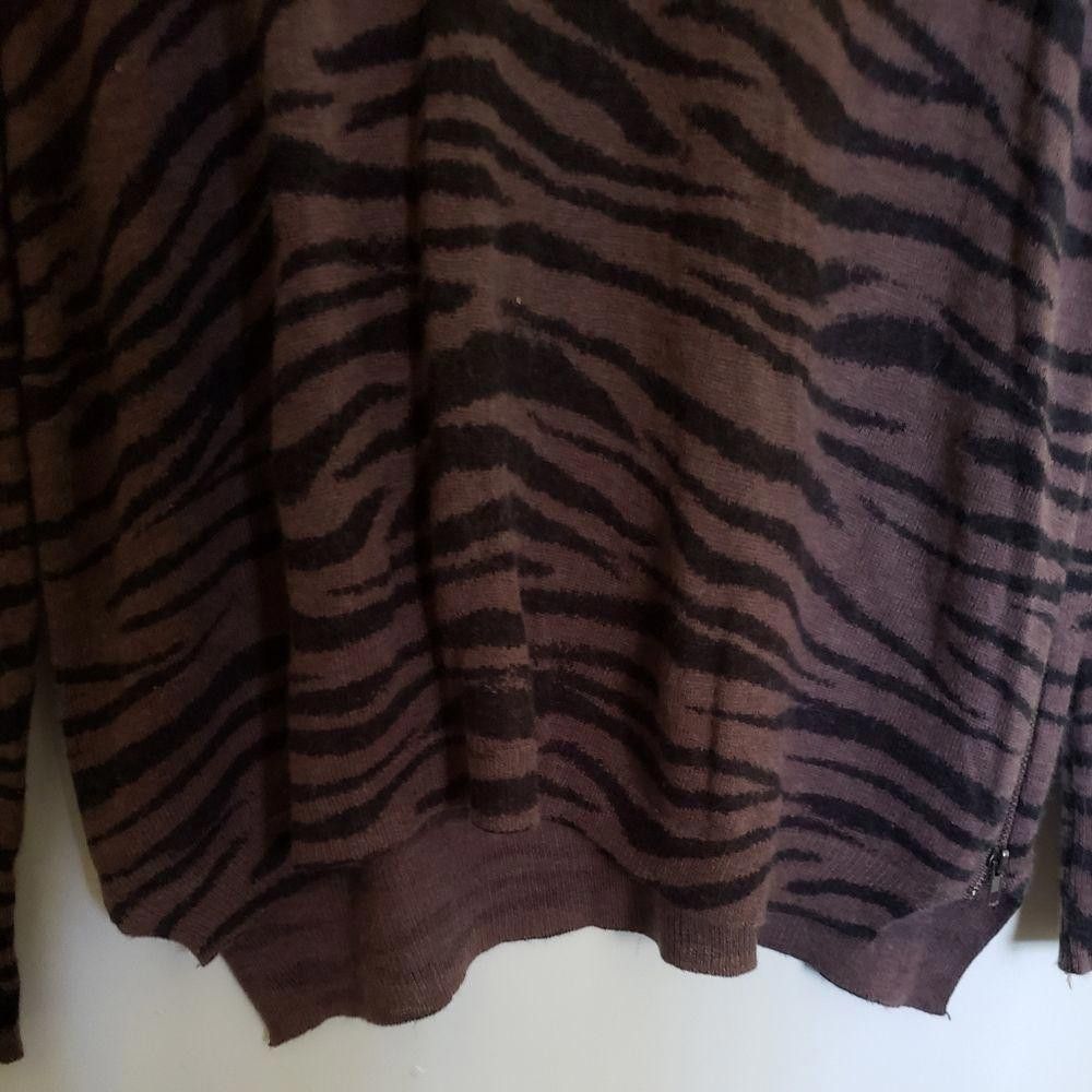Designer CT1044a Olivaceous Brown & Black long sleeve sweater. S Size S / US 4 / IT 40 - 3 Thumbnail