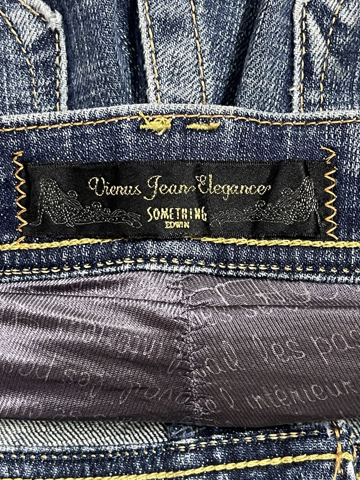 Hysteric Glamour Vintage Japanese Brand Blue Faded Wash Style Bootcut Jeans Size 28" / US 6 / IT 42 - 9 Thumbnail