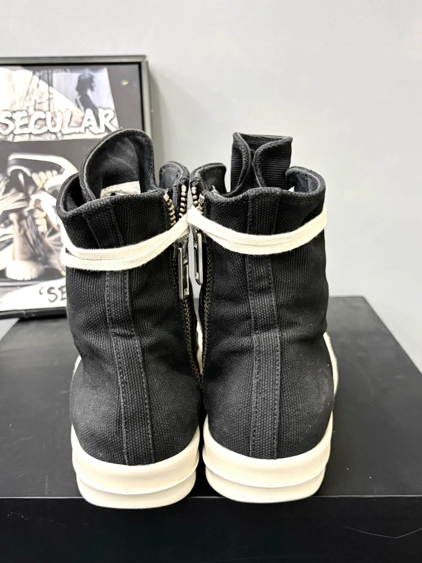 Rick Owens Rick Owens Drkshdw Jumbo High-Top Sneakers K34 Size US 7 / EU 40 - 7 Thumbnail
