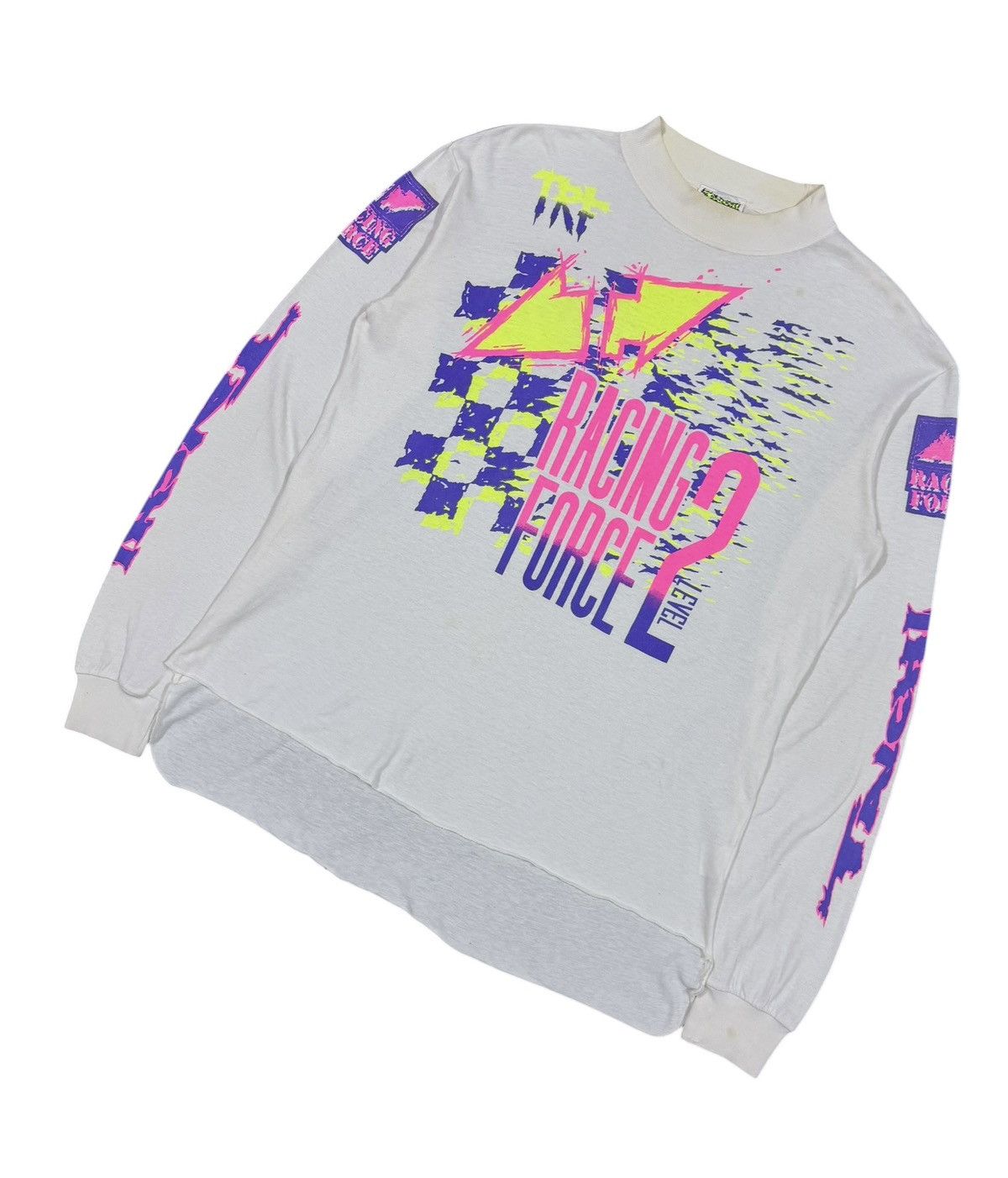 Sports Specialties Vtg🔥90’s RS Taichi Motorcross Racing Force 2 L/S Design Tee Size US L / EU 52-54 / 3 - 7 Thumbnail