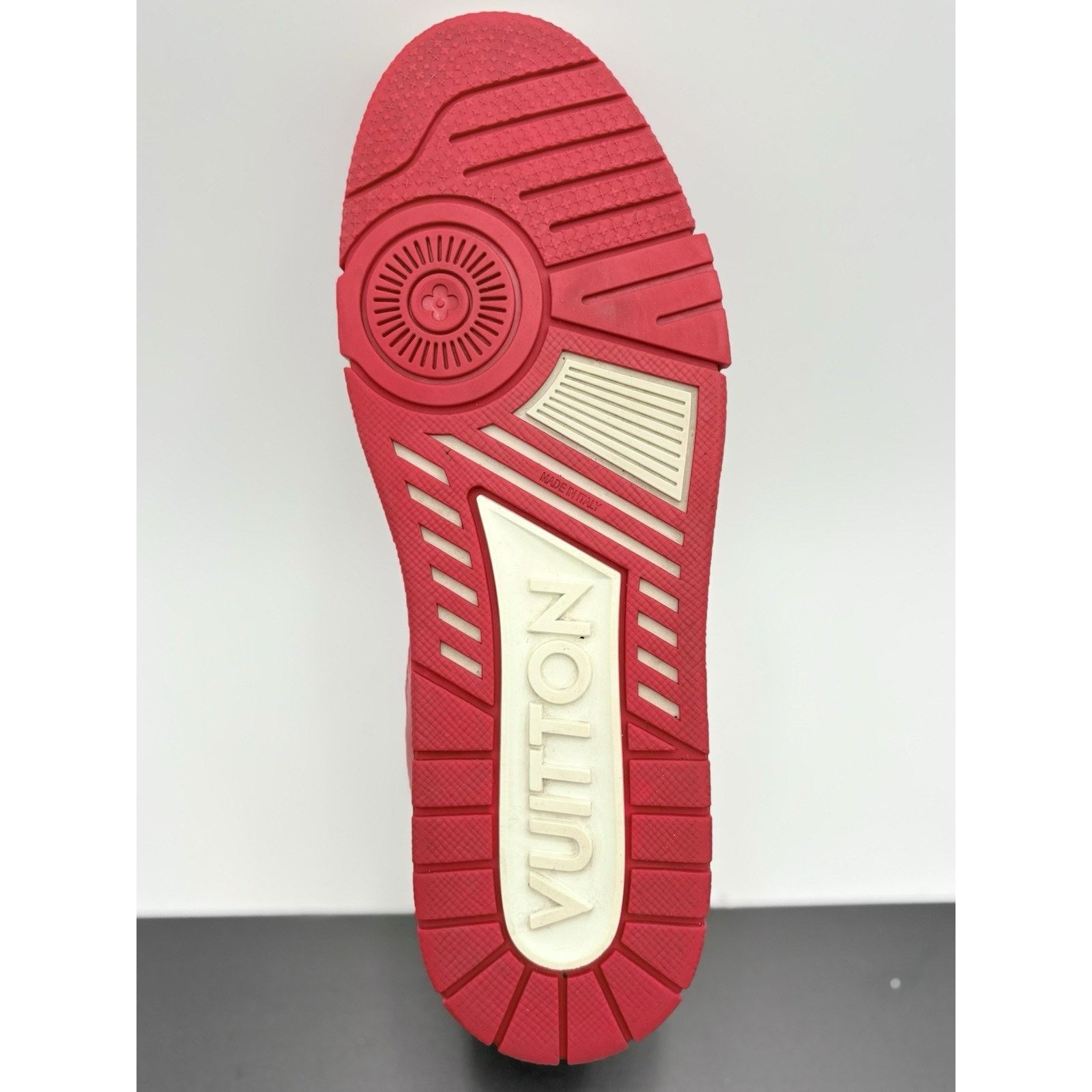 Louis Vuitton Louis Vuitton Trainer ' Red White ' | SUPER CLEAN! Size US 10.5 / EU 43-44 - 13 Thumbnail