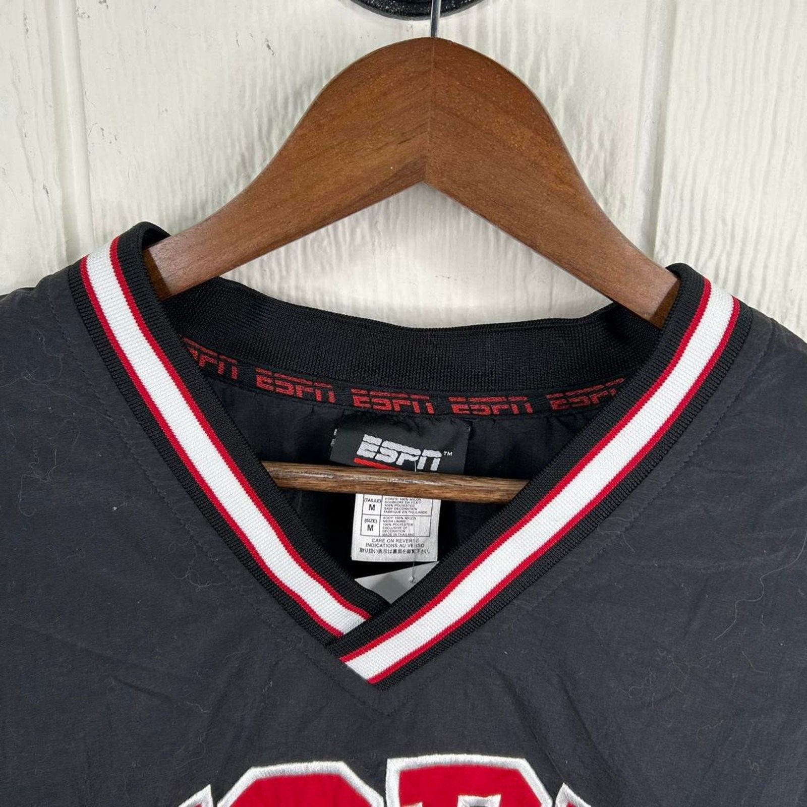 Other Vintage 90’s ESPN Athletic V-Neck Windbreaker Size Medium Size US M / EU 48-50 / 2 - 4 Thumbnail
