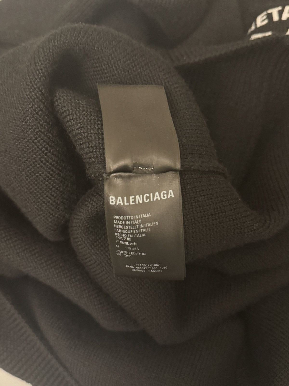 Balenciaga Balenciaga Fortnite Knit Sweater Size US XL / EU 56 / 4 - 6 Thumbnail