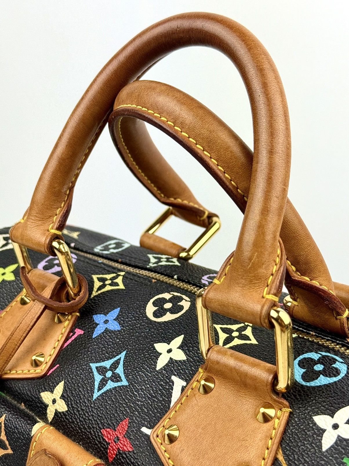 Louis Vuitton × Takashi Murakami Louis Vuitton - Murakami - 2003 - Multicolor - Speedy 30 Size ONE SIZE - 9 Thumbnail