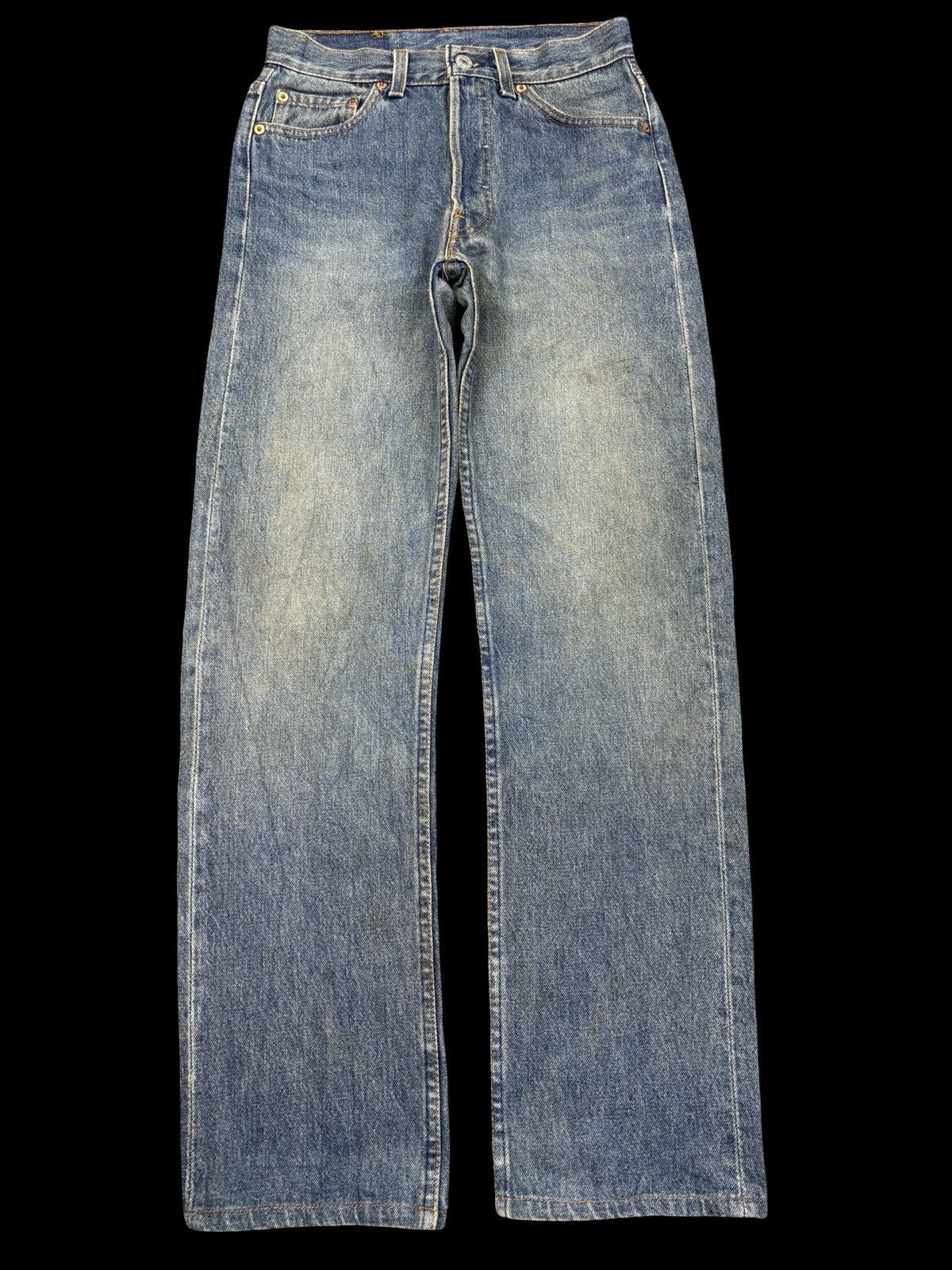 Levi's Vtg Levis 501 Medium Wash Original Denim F948 Size US 27 - 1 Thumbnail