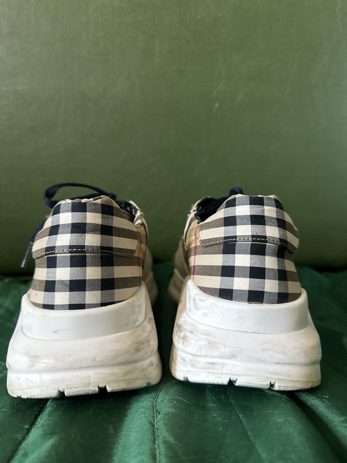 Burberry Burberry Regis Check Sneakers Size US 11 / EU 44 - 7 Thumbnail
