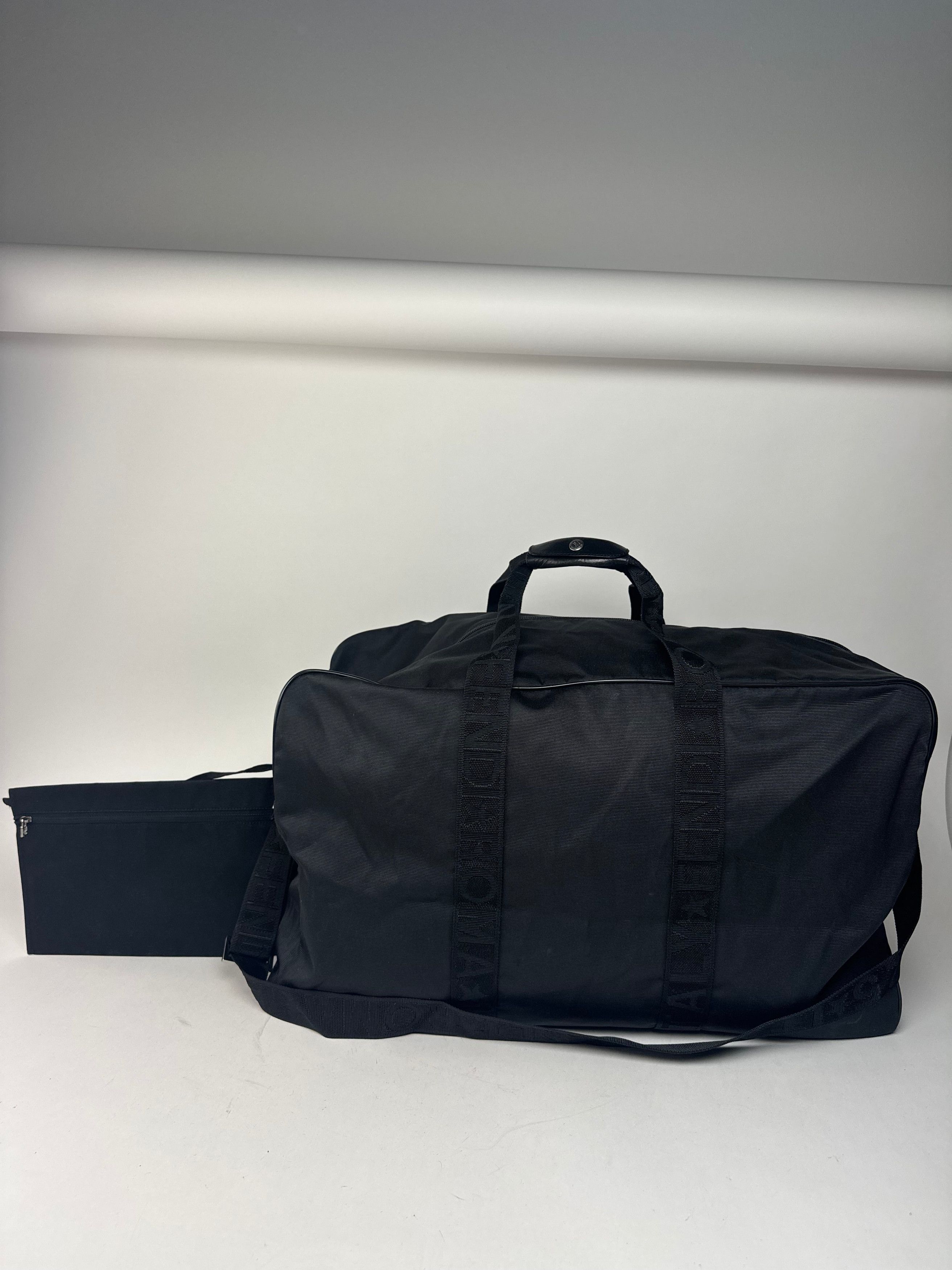 Fendi Vintage Polyester 2Way Duffel Bag Black Size ONE SIZE - 1 Thumbnail