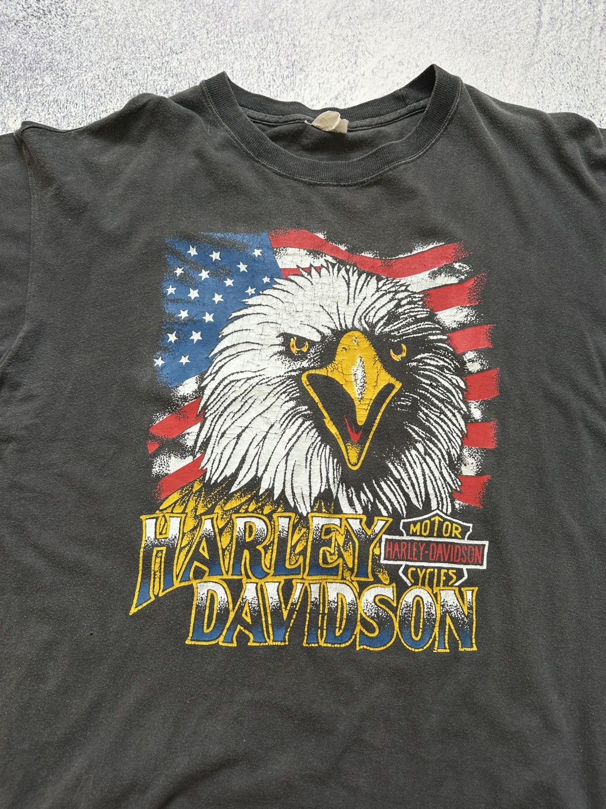 Harley Davidson Vintage 70’s Harley Davidson T shirt Size US L / EU 52-54 / 3 - 9 Thumbnail