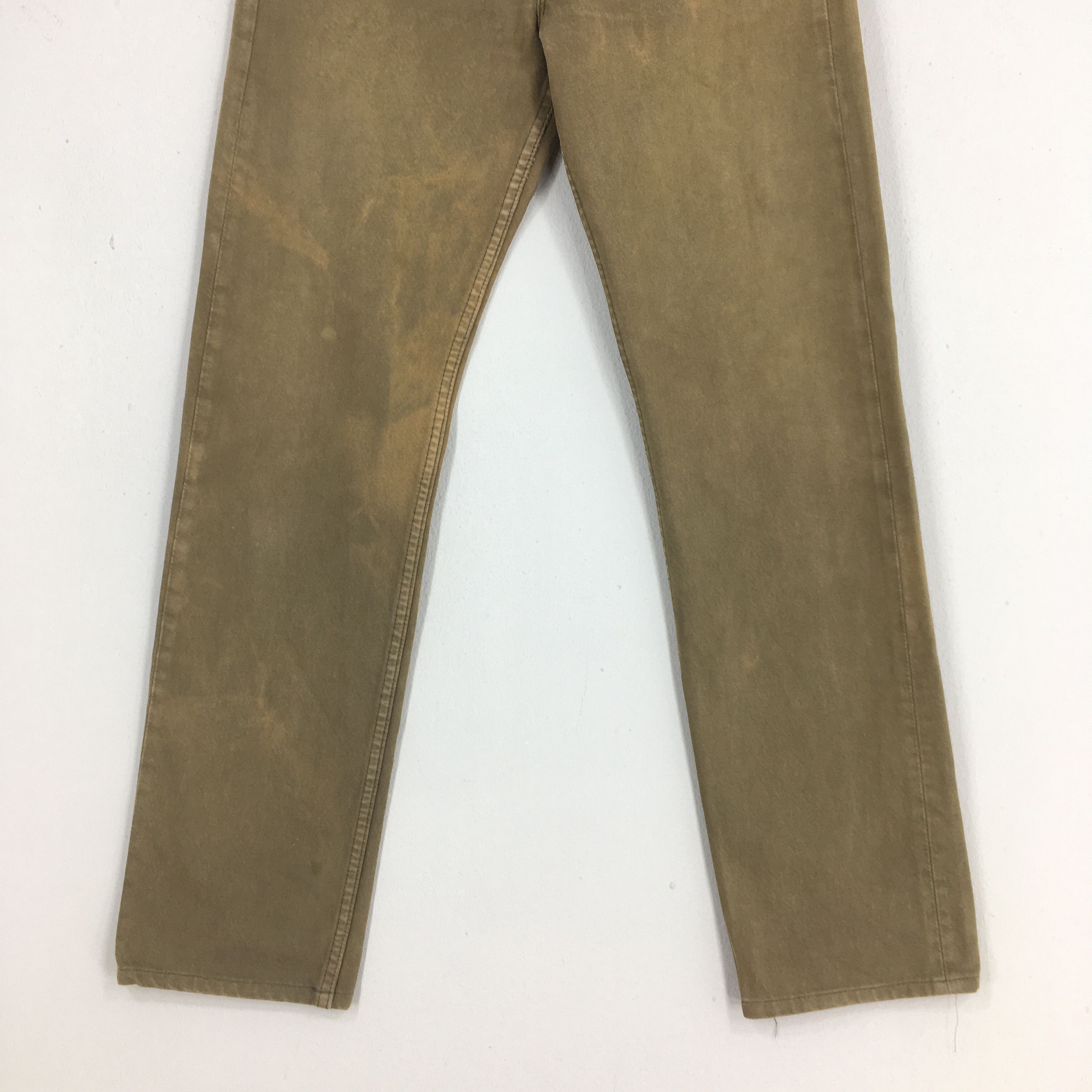 Levi's Size 29x30.5 Vintage 90s Levi's 501 Straight Cut Jeans S1512 Size US 29 - 3 Thumbnail