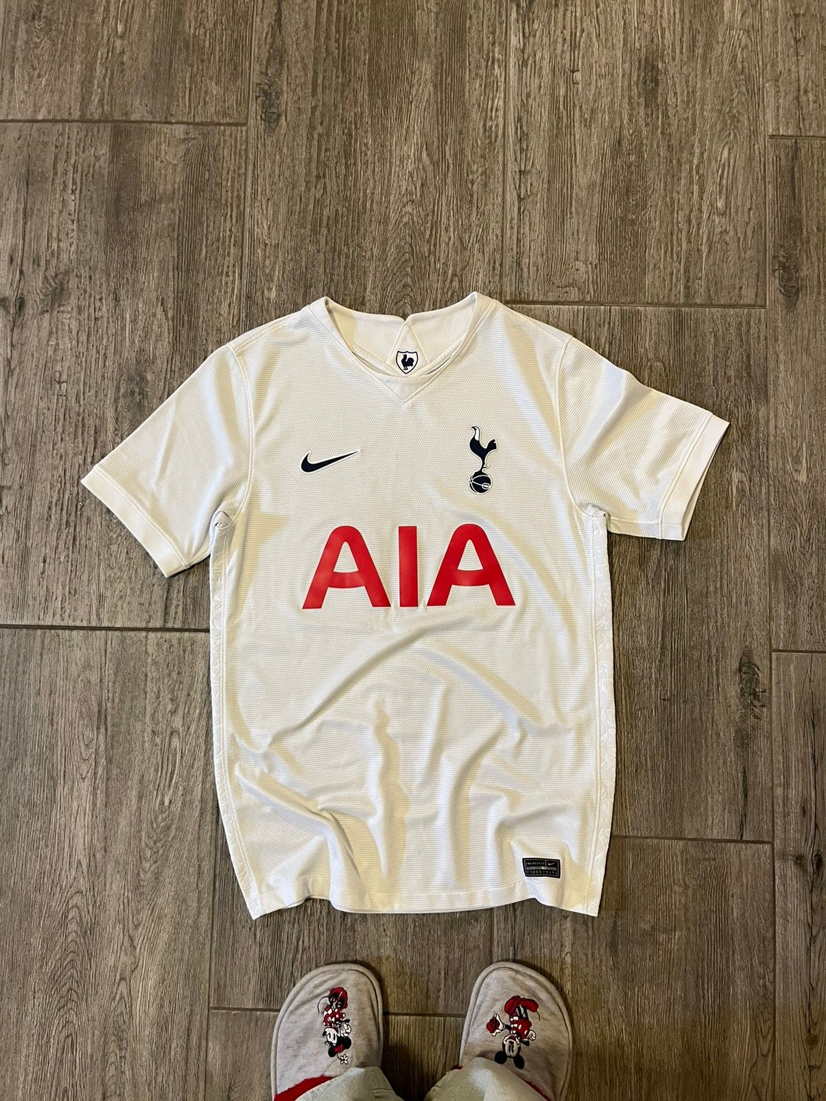 Pre-owned Nike X Soccer Jersey Vintage Nike Tottenham England Soccer Jersey In White