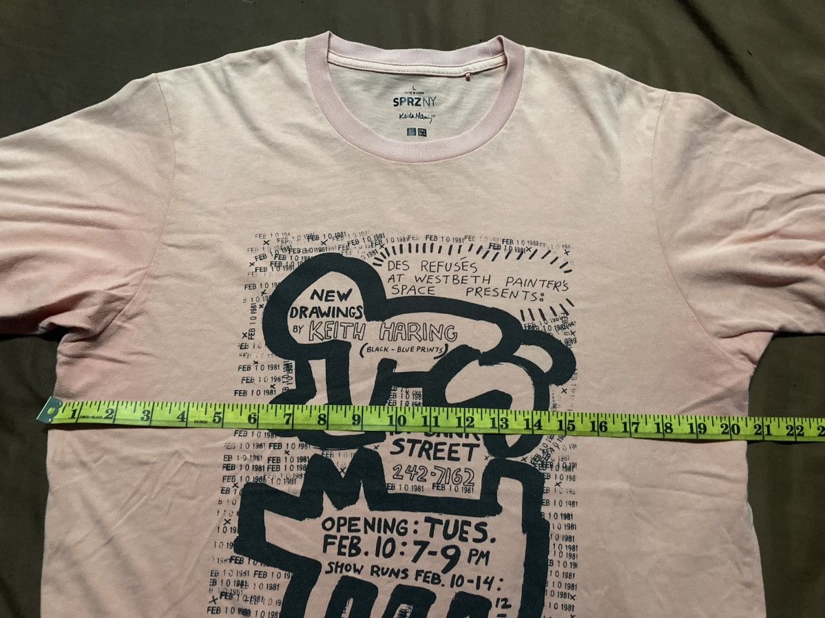 Keith Haring × Uniqlo Uniqlo x Keith Haring Pink Tee Size US L / EU 52-54 / 3 - 5 Thumbnail