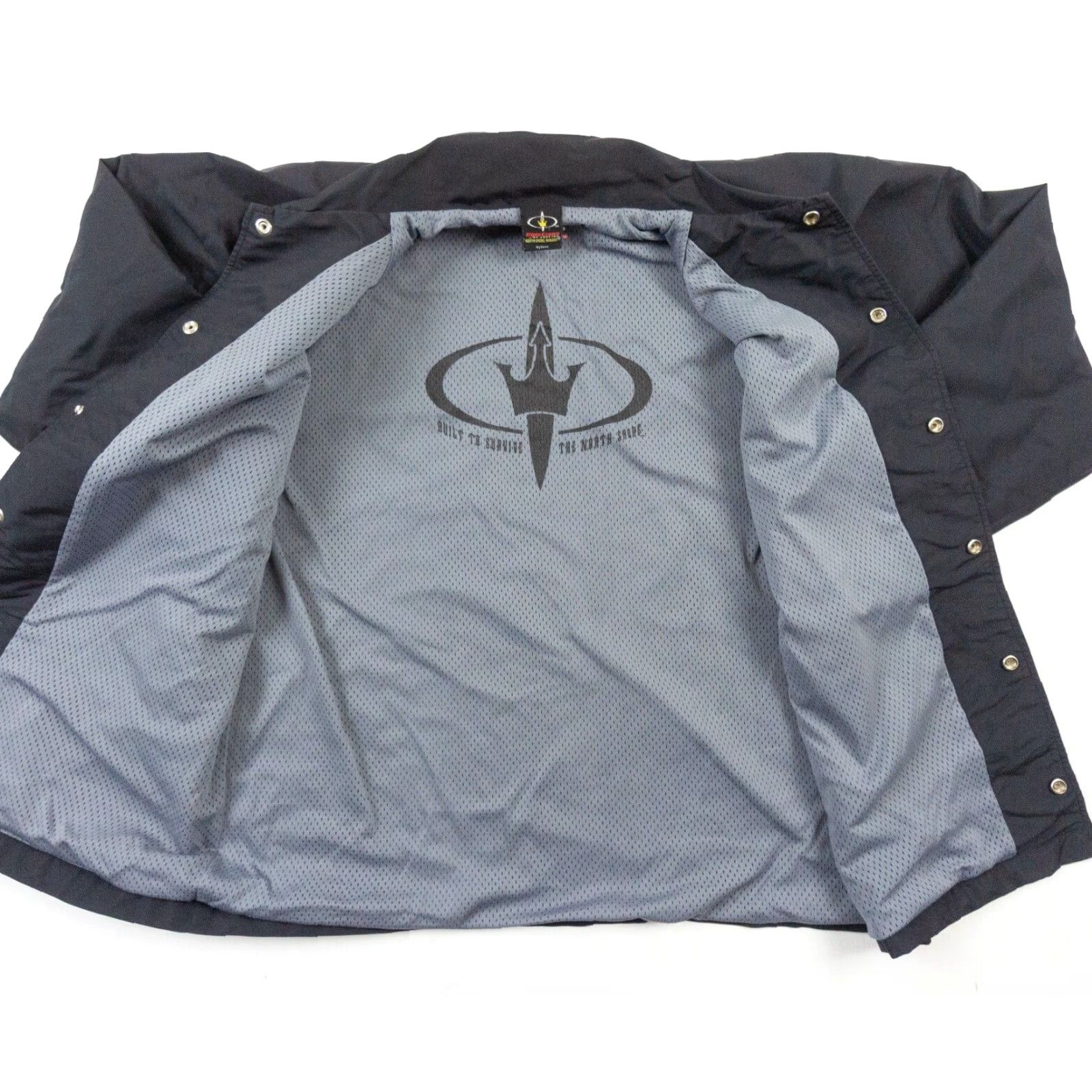 Vans VINTAGE Triple Crown Vans Windbreaker Jacket Mens XL Black Surf North Shore Hawaii Active Outdoor Size US XL / EU 56 / 4 - 6 Thumbnail