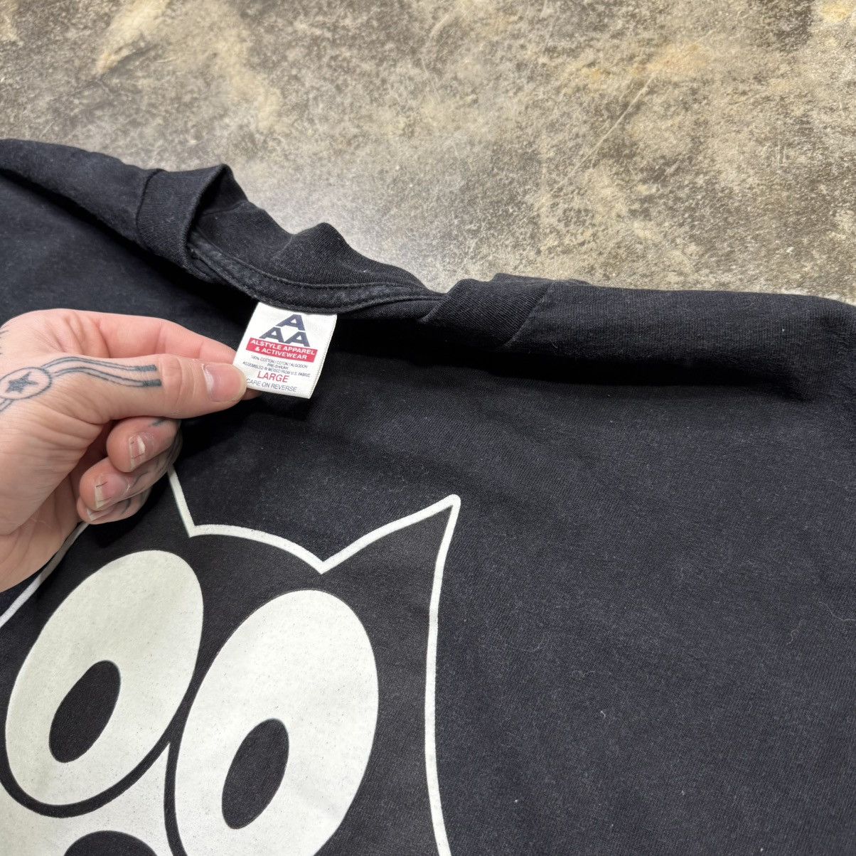 Vintage vintage felix the cat baggy cartoon tshirt Size US L / EU 52-54 / 3 - 4 Thumbnail