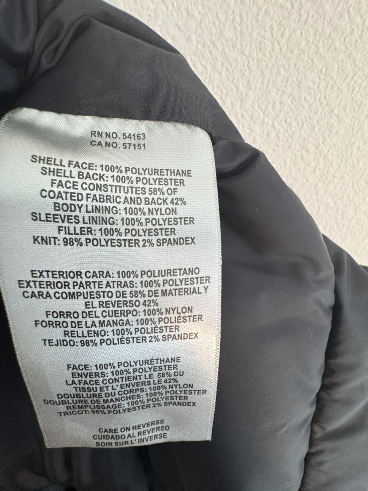 Levi's Levi’s Black Faux Leather Puffer Jacket Oversized M/L Size US S / EU 44-46 / 1 - 5 Thumbnail