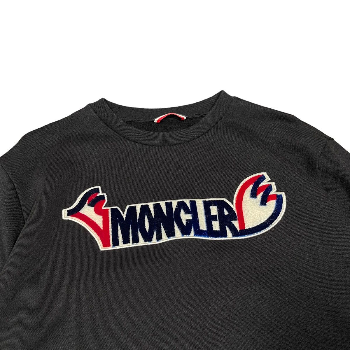 Moncler Moncler Genius 2 Moncler 1952 Black Logo Sweatshirt Size US L / EU 52-54 / 3 - 7 Thumbnail