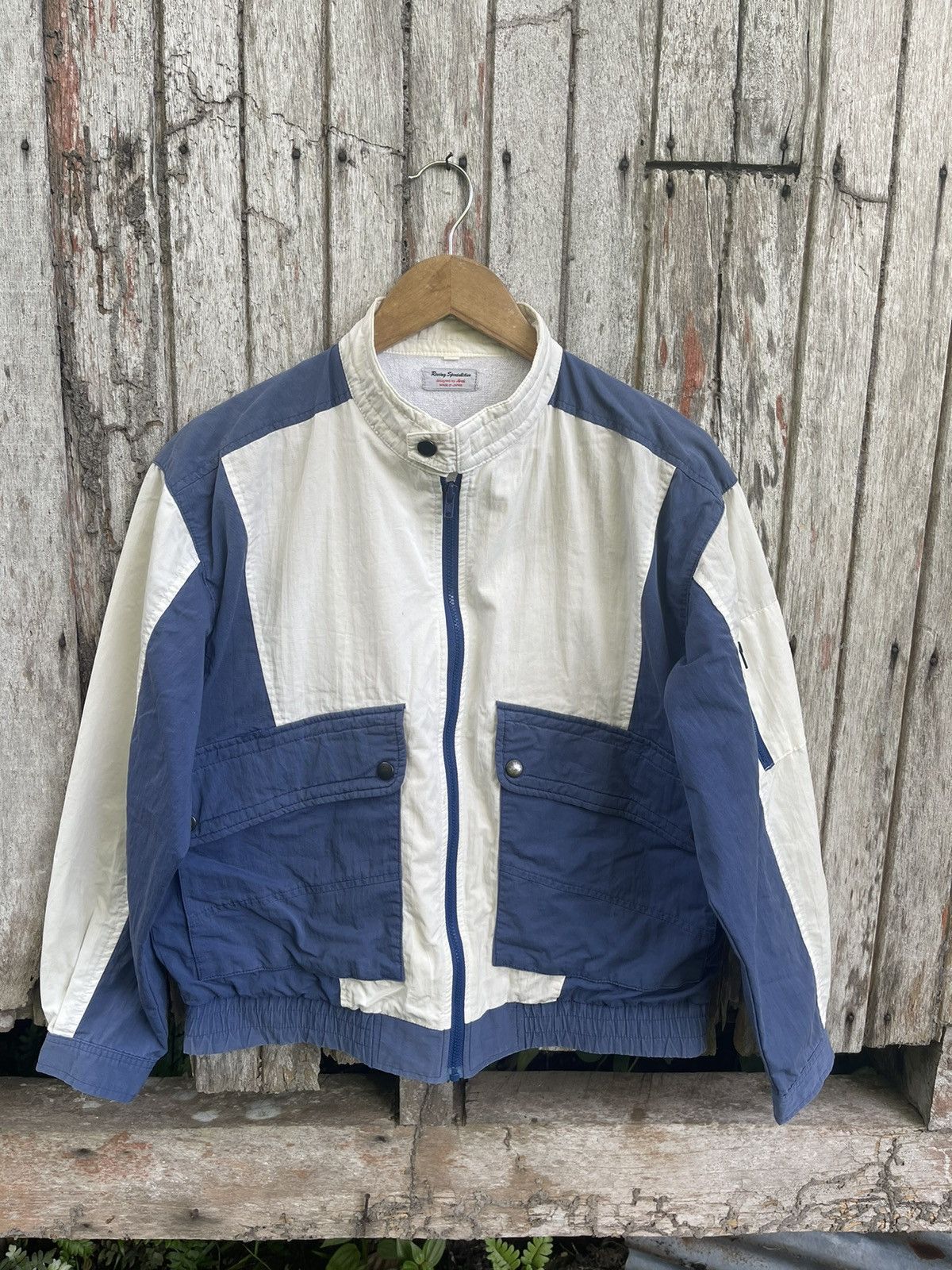 Japanese Brand × Vintage Vintage Arai Racing Specialities Two-Tone Moto Jacket 1990s Size US M / EU 48-50 / 2 - 1 Thumbnail